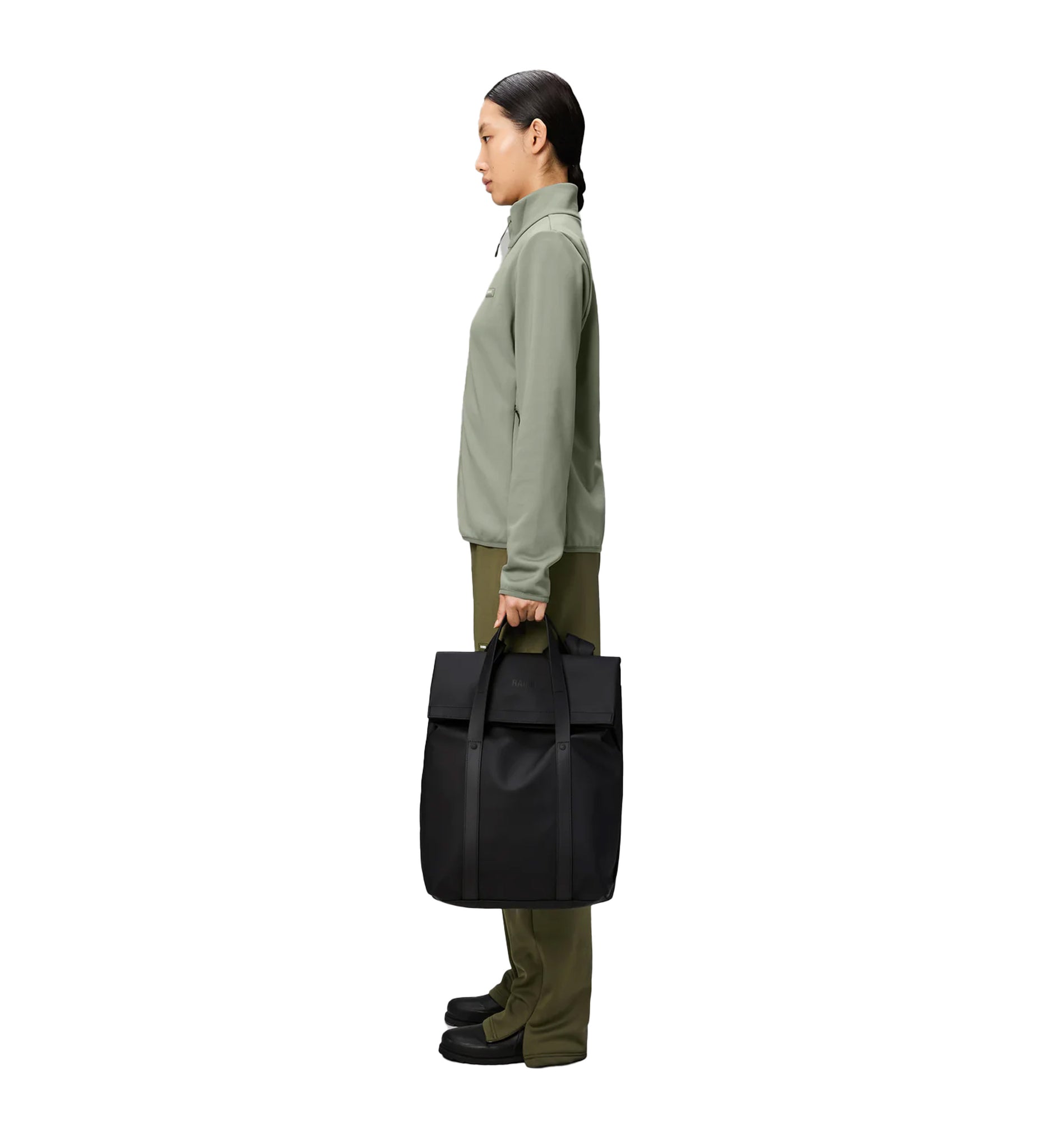 Zaino Rains 2way Tote Bag Backpack Nero