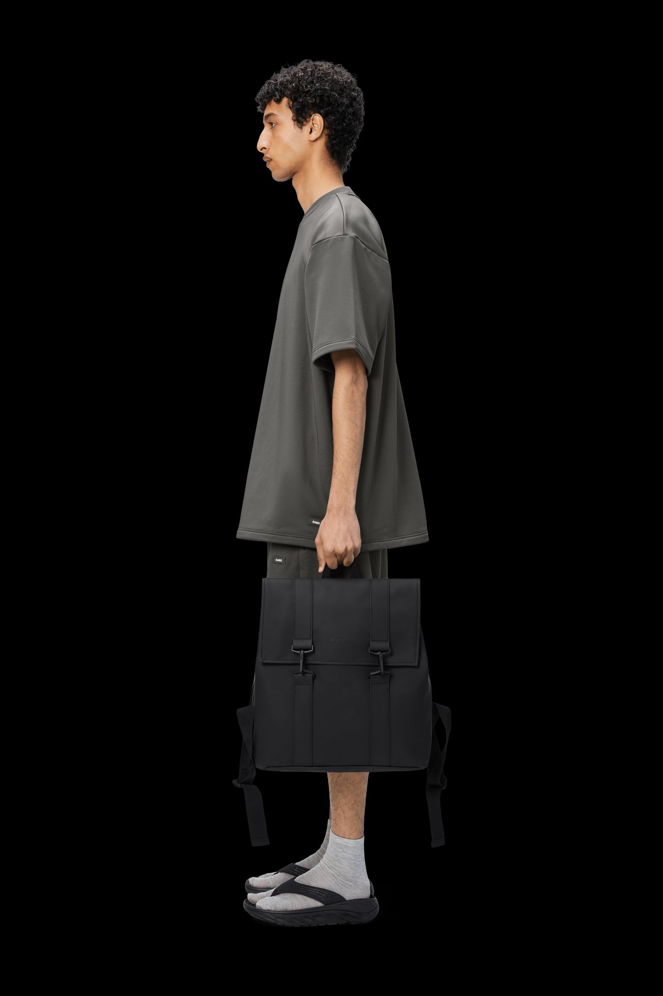 Msn Bag Di Rains Nera