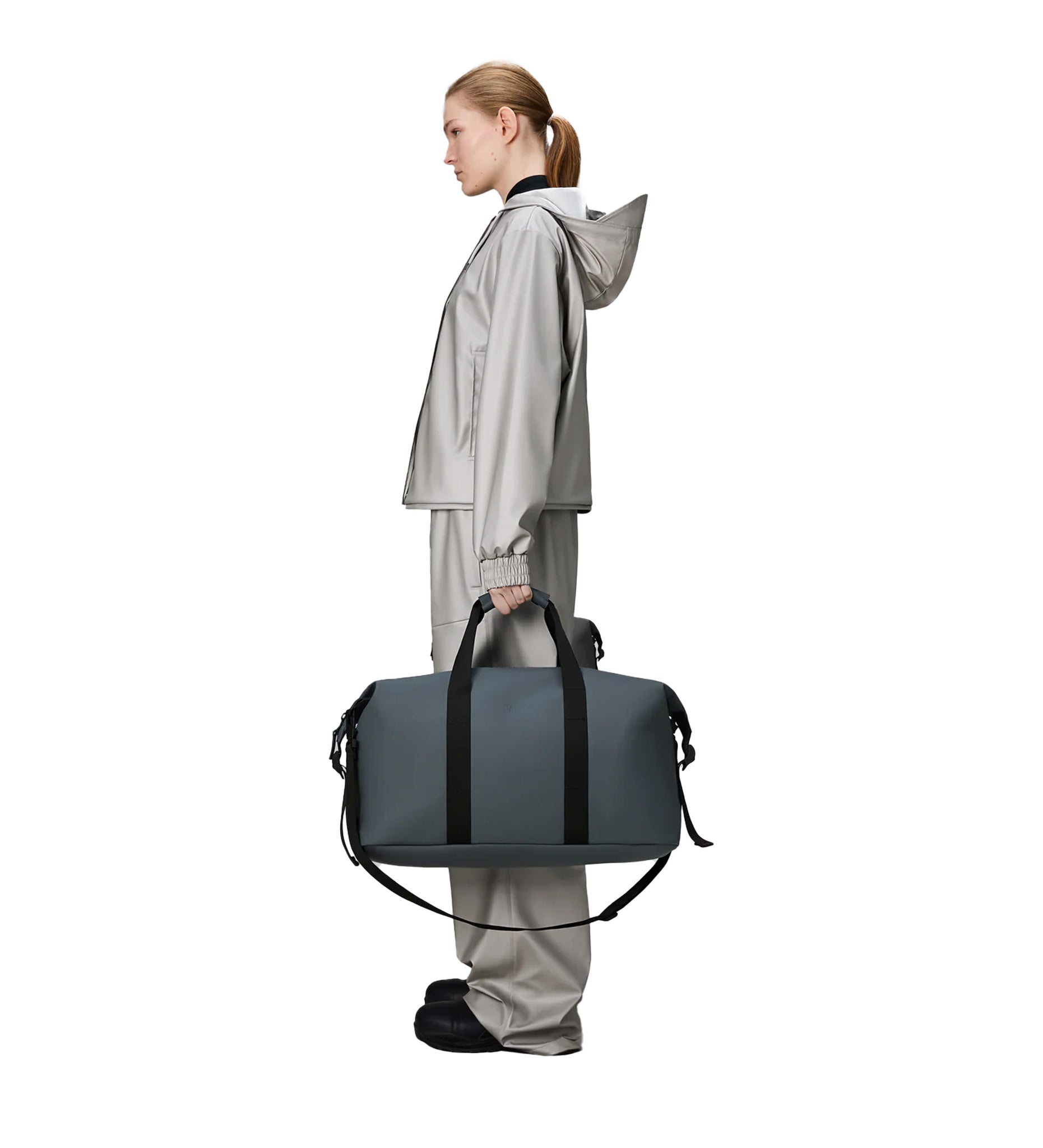 Borsa Rains Hilo Weekend Grigio