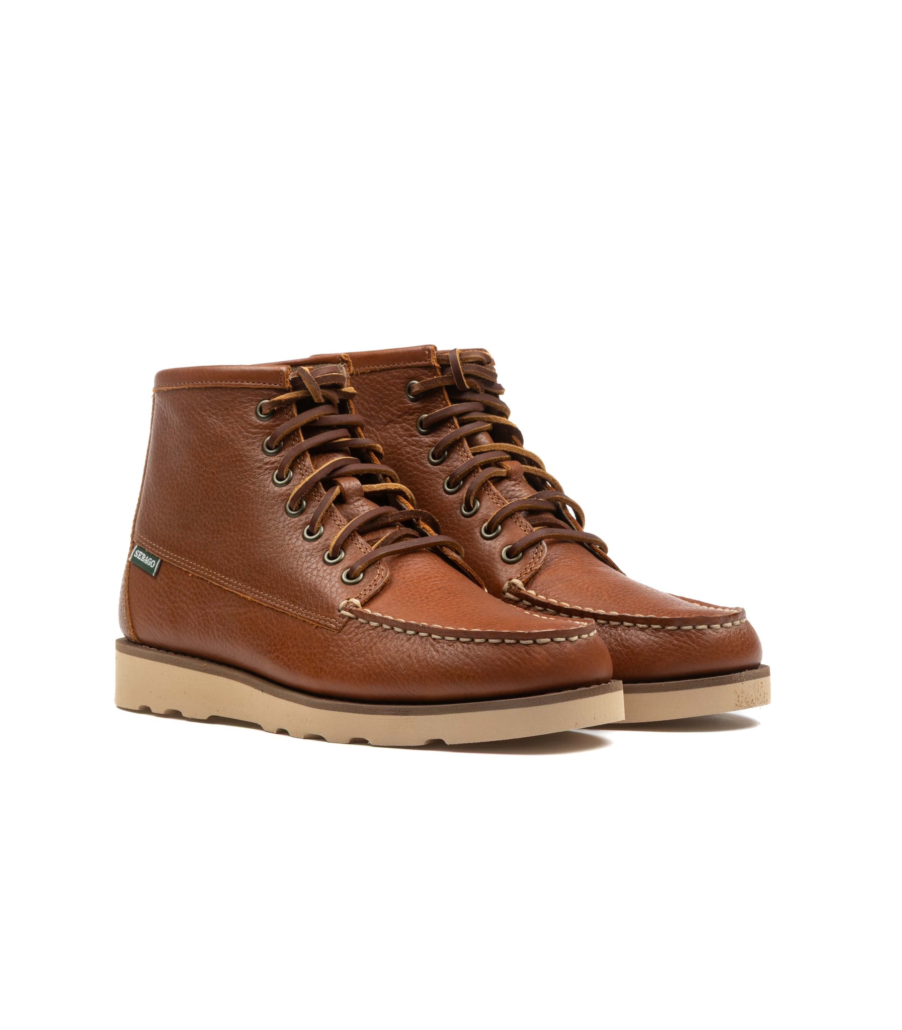 Sebago Tala Mid Tumb Brown Macha Uomo