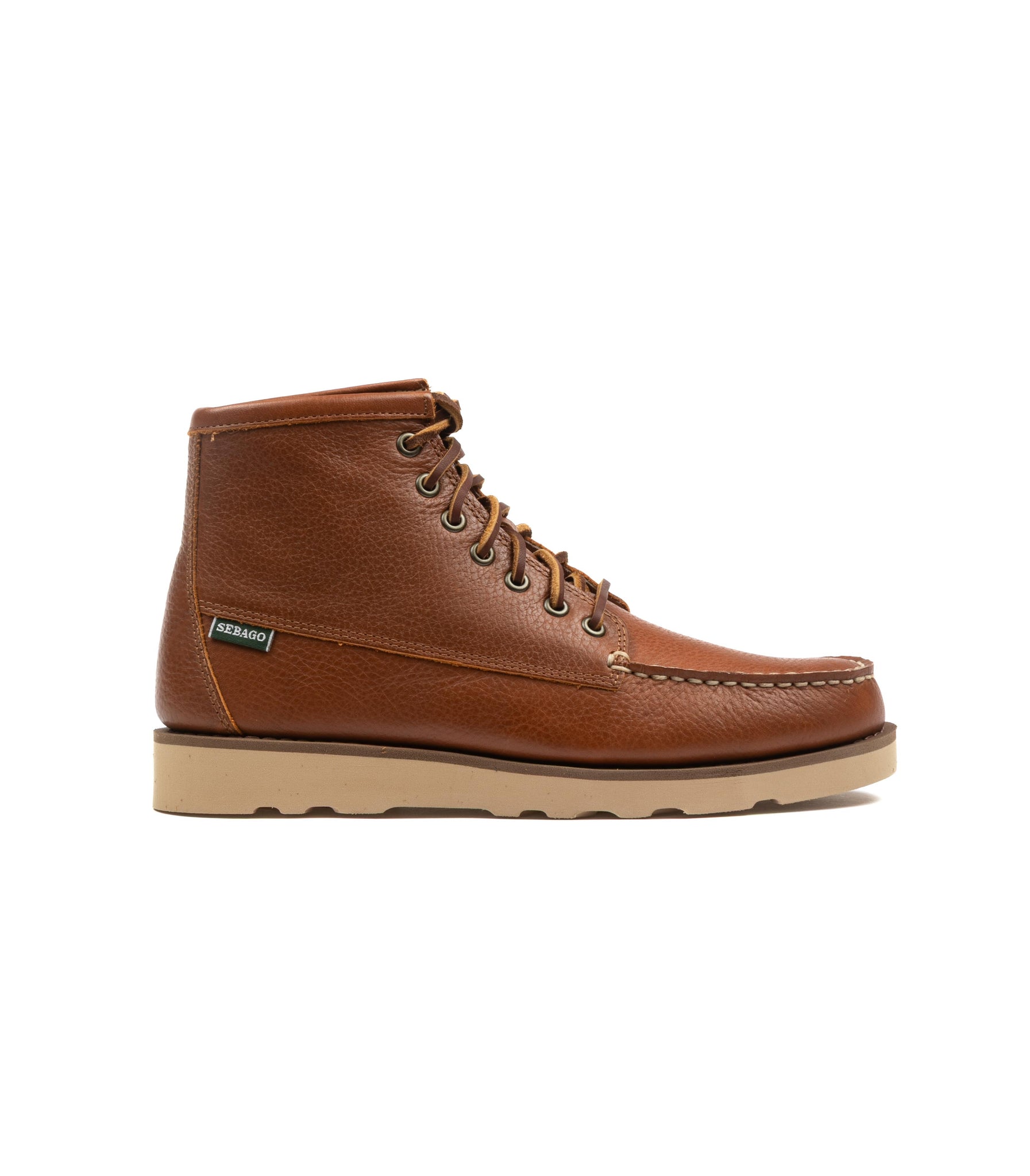Sebago Tala Mid Tumb Brown Macha Uomo