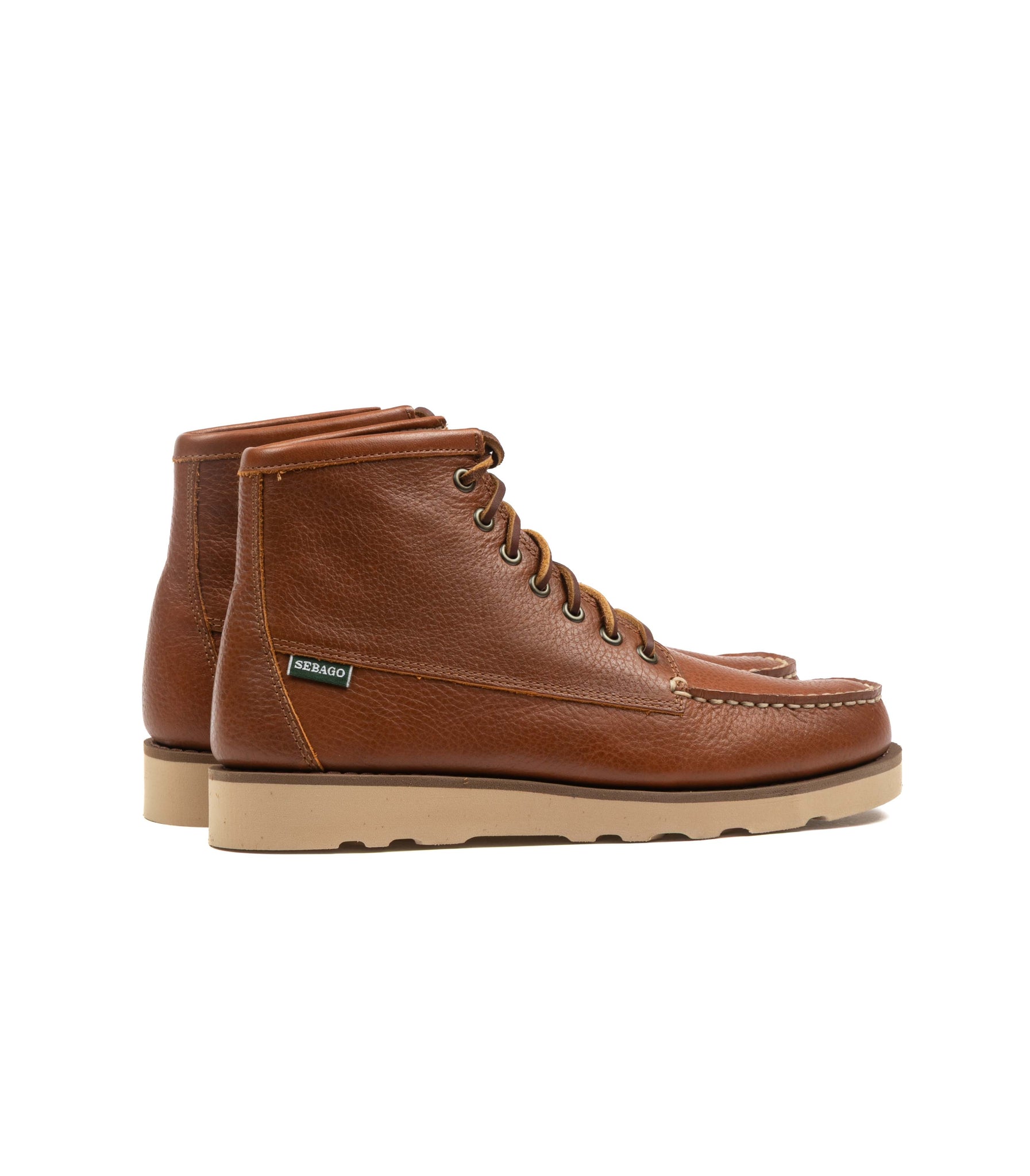 Sebago Tala Mid Tumb Brown Macha Uomo