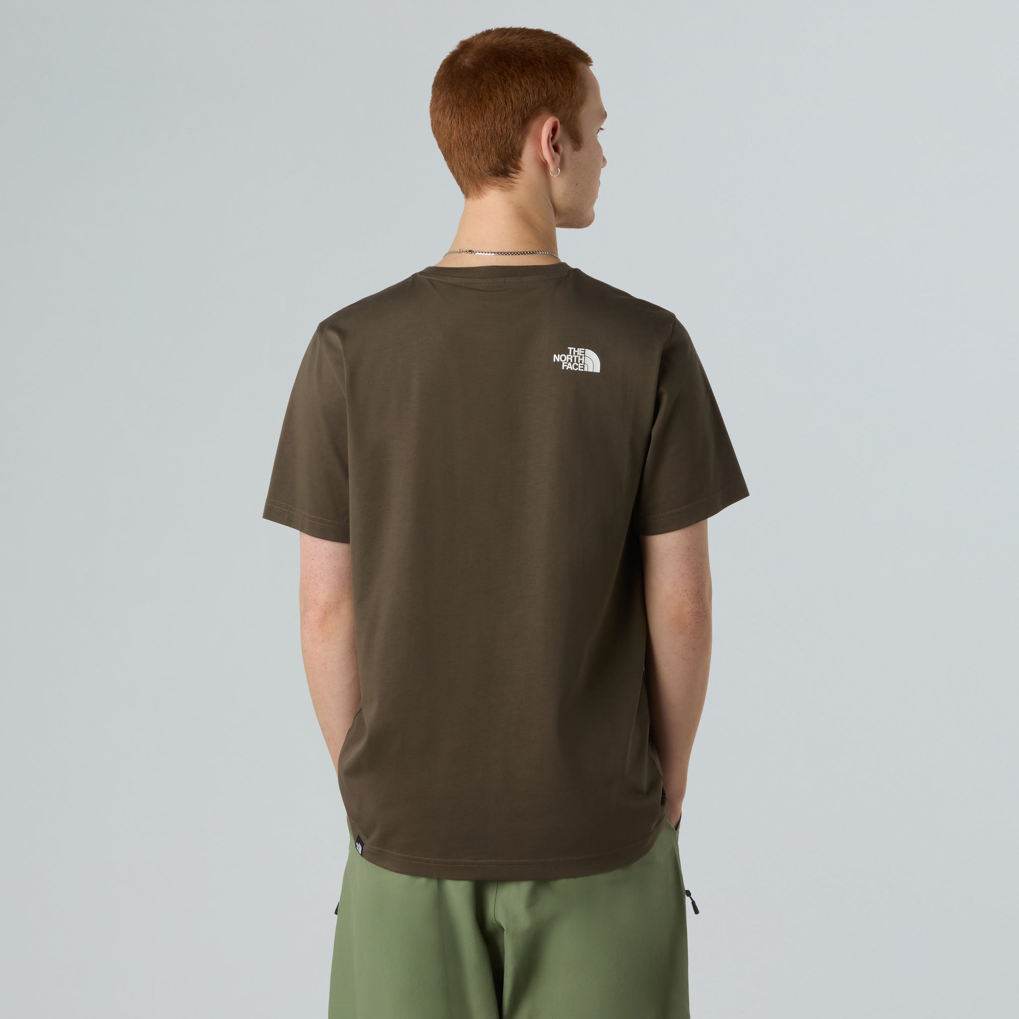The North Face Men’S S/S Simple Dome Tee Brown