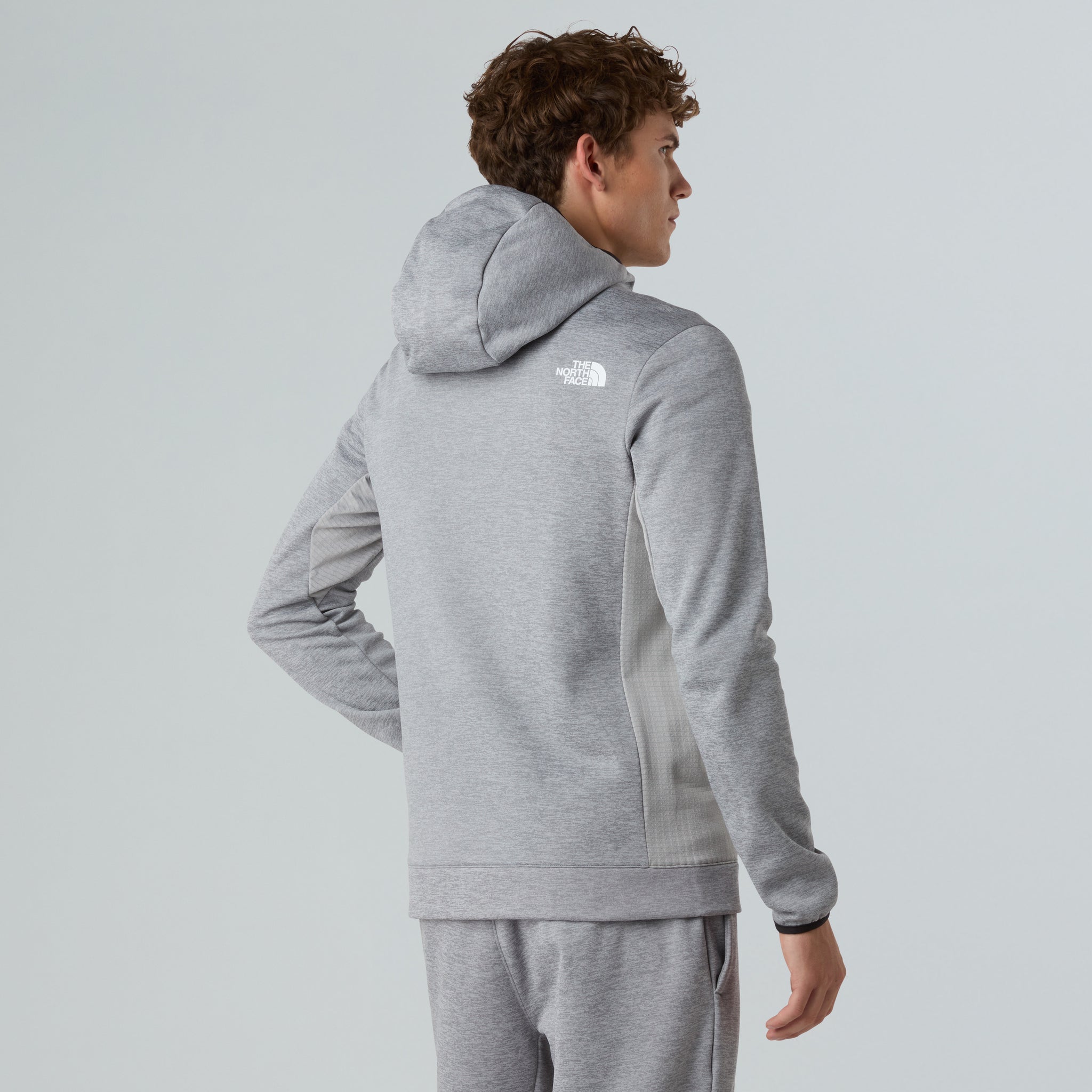 The North Face M Mountain Athletics Fleece Full Zip Jac Grey
