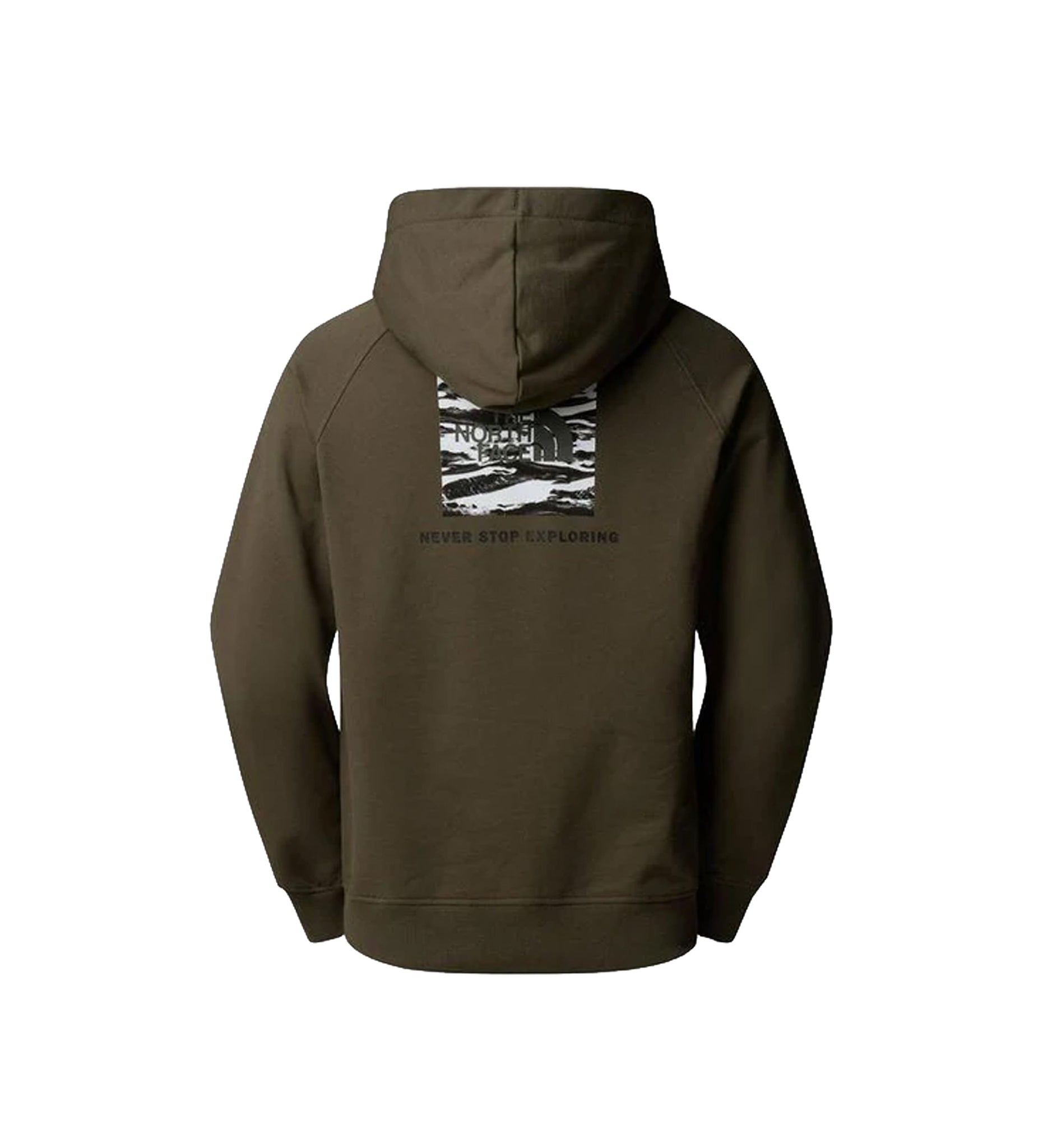 The North Face M Box Nse Edge Of Light Infill Raglan Ho Marrone Uomo