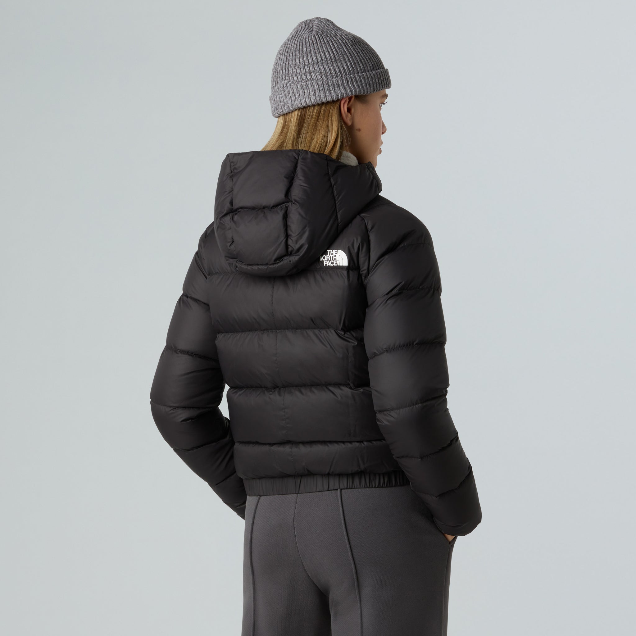 The North Face W Hyalite Down Hoodie Black Donna