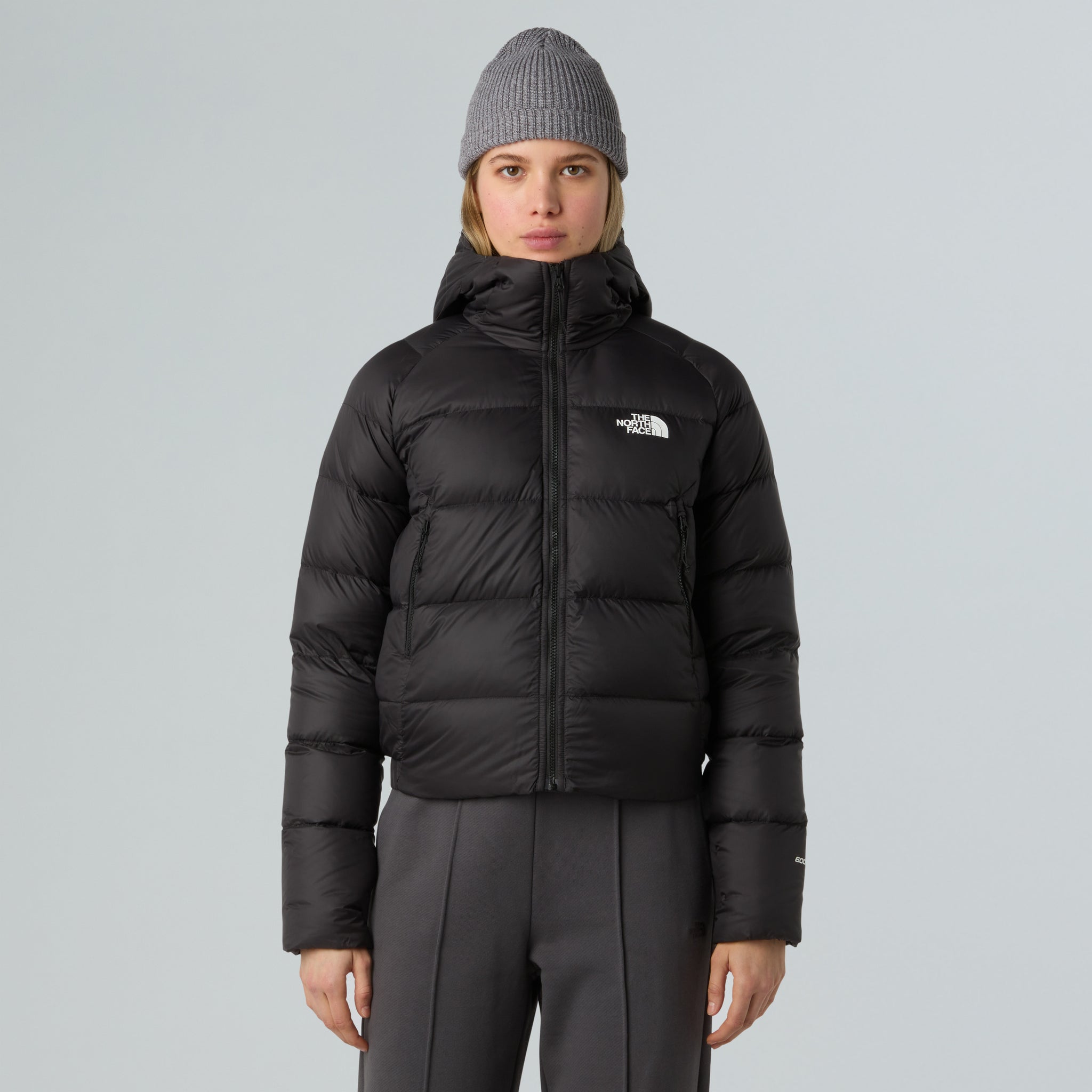 The North Face W Hyalite Down Hoodie Black Donna