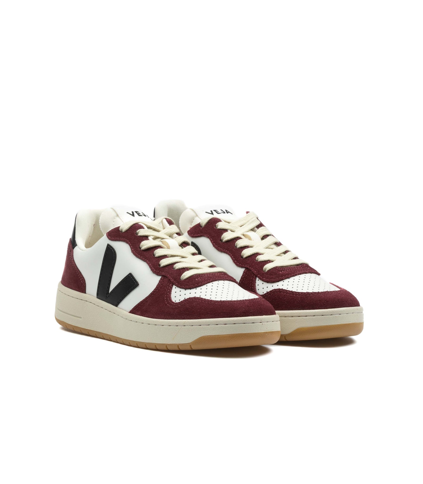 Veja V-90 Bicolor Bianco Bordeau
