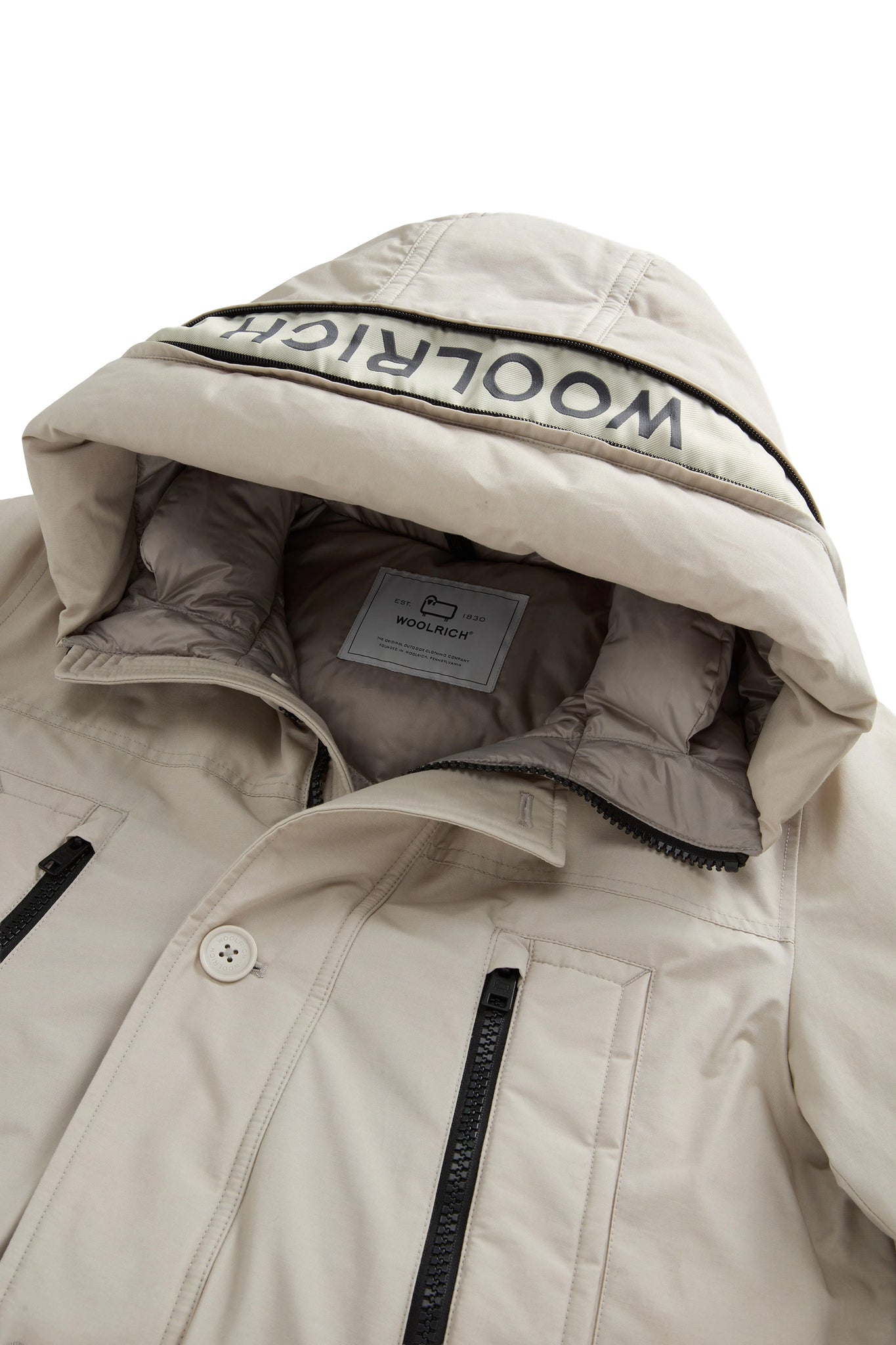 Woolrich Ramar Arctic Parka Tortora Uomo