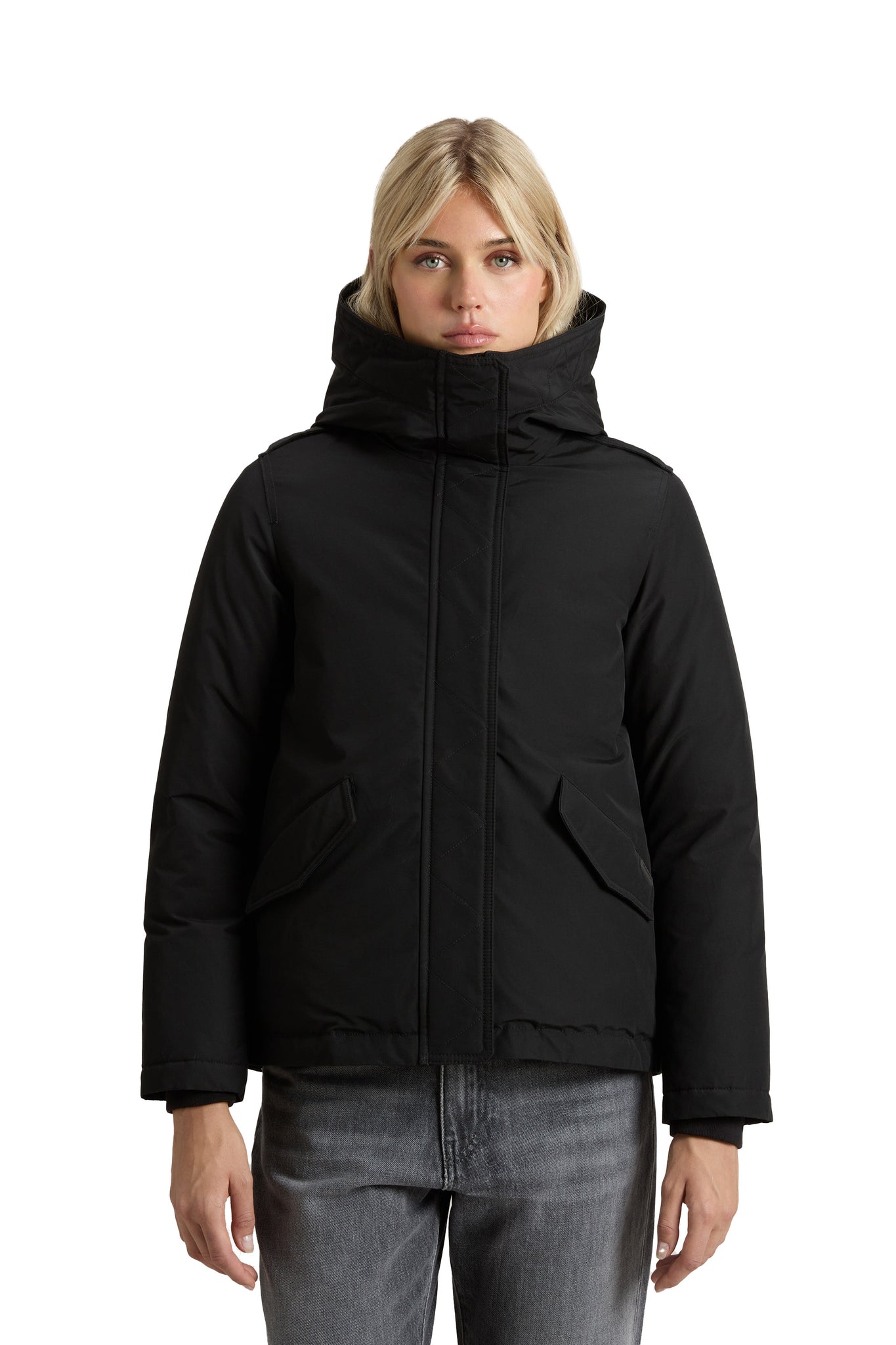 Woolrich Military Jkt Nero Donna