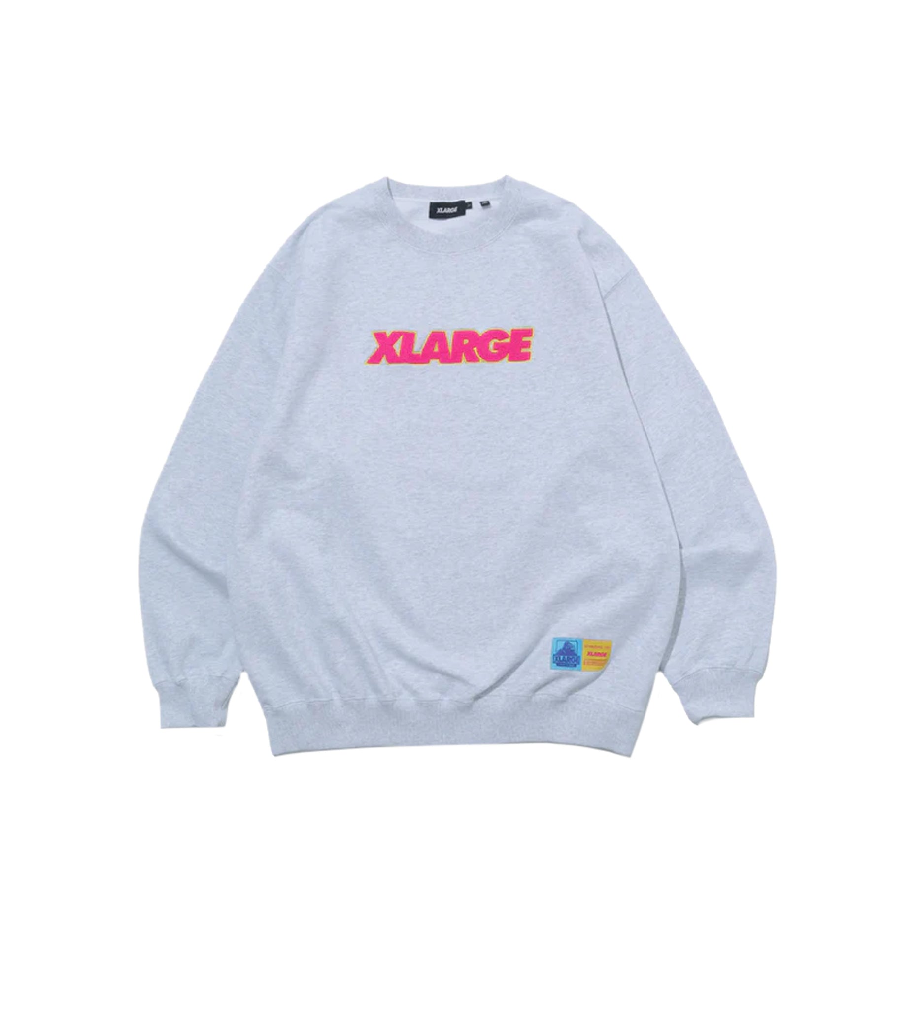 Xlarge Standard Logo Crewneck Sweatshirt Grigio