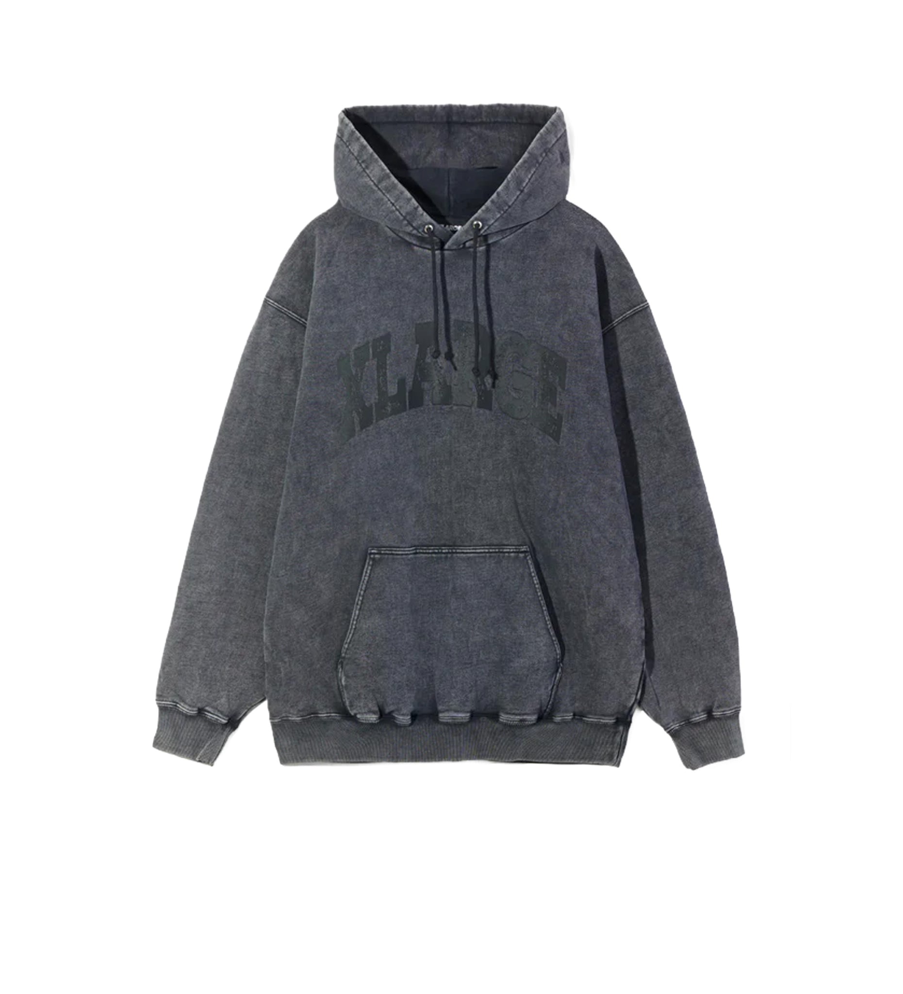 Xlarge Dyed Collage Logo Hoodie Nero