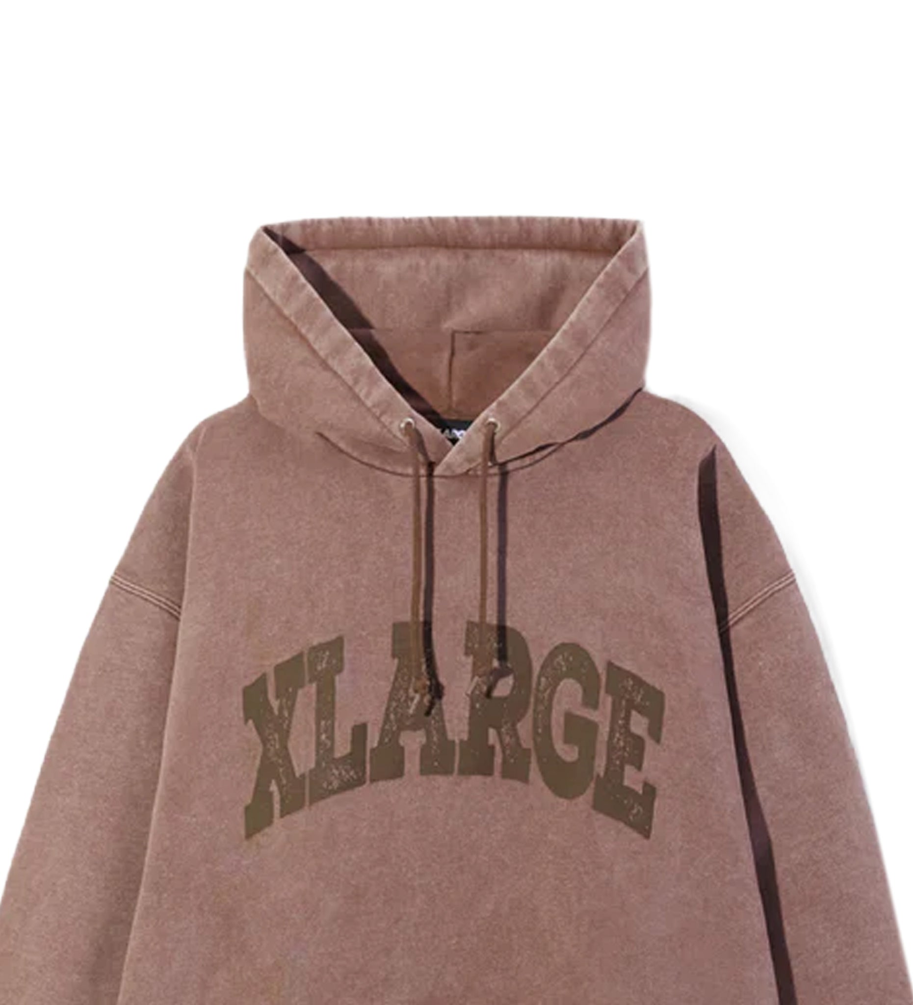 Xlarge Dyed Collage Logo Hoodie Marrone