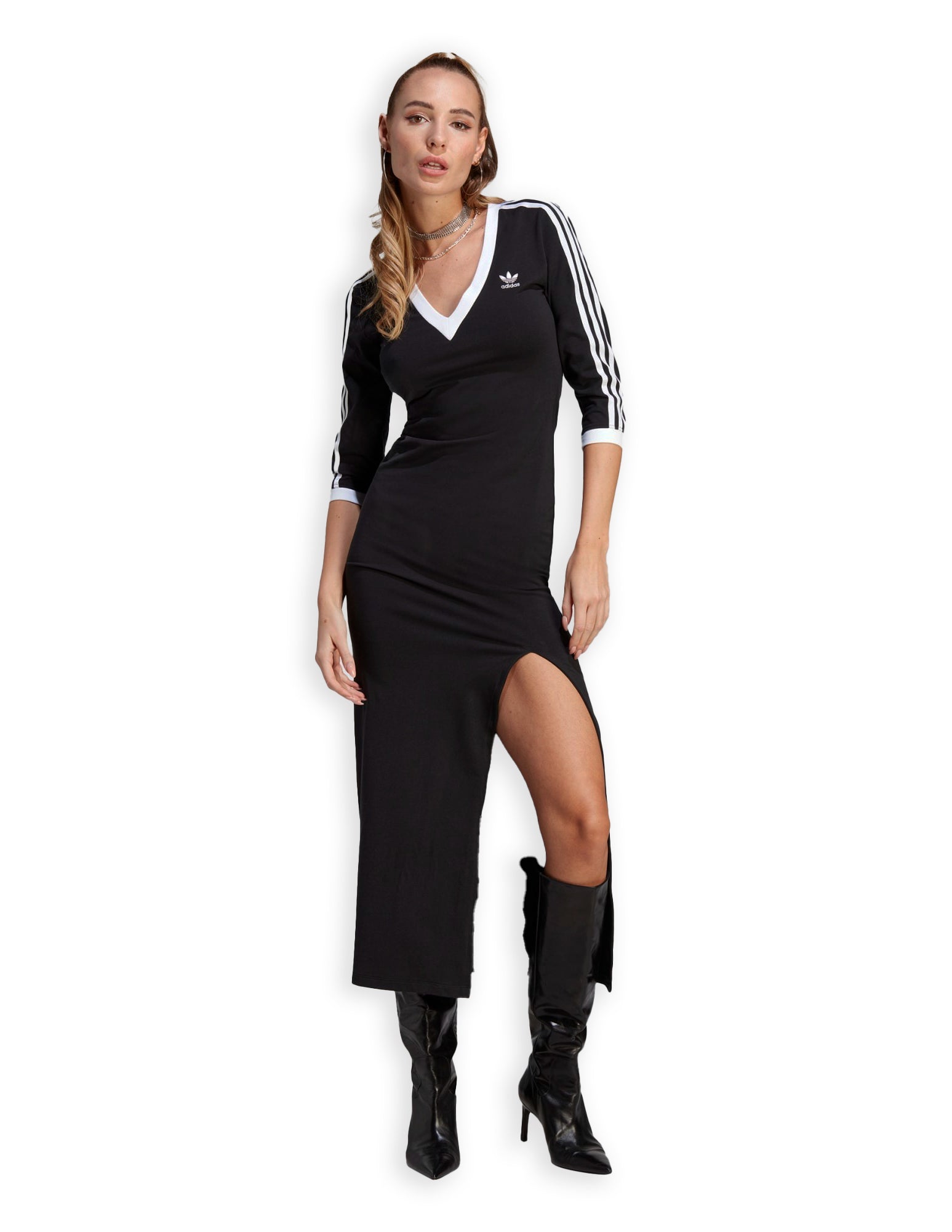 Adidas Maxi Dress V Black Women