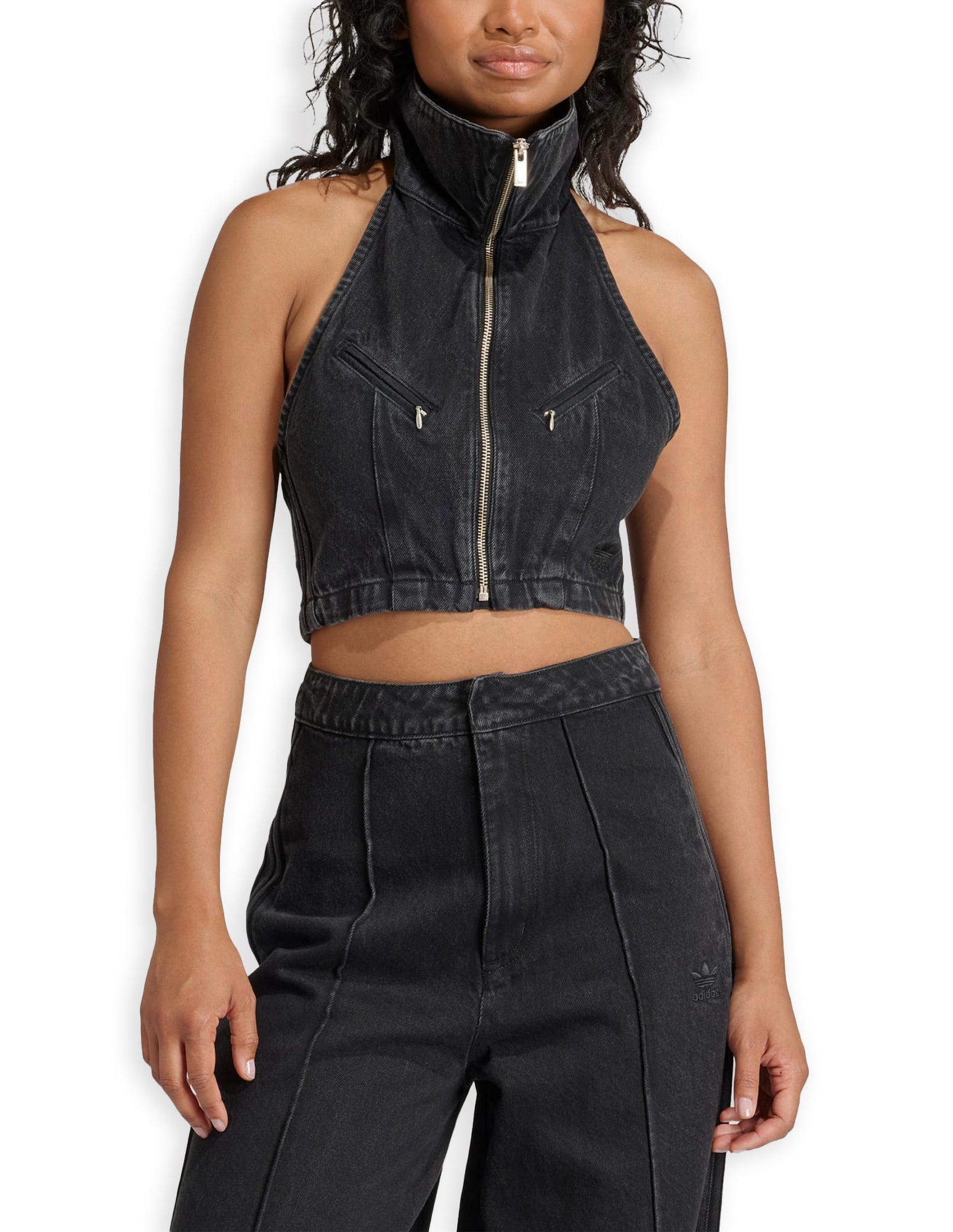 Adidas Montreal Vest Meblde Jeans Black Women