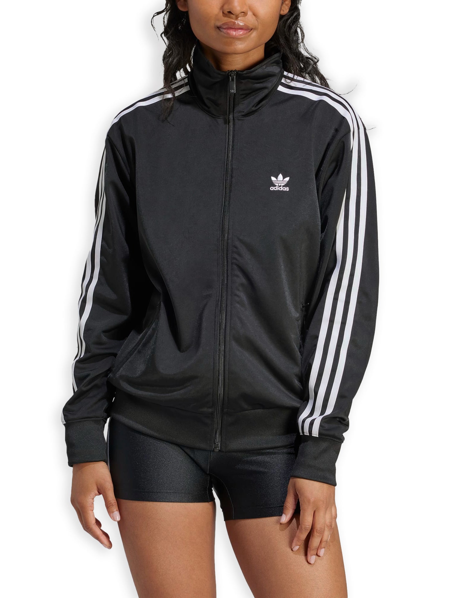 Adidas Firebird Tt Black Women's Zip Sweatshirt