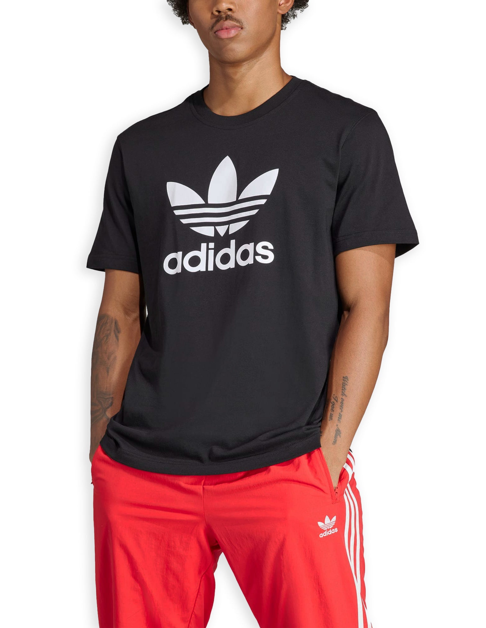 Adidas Trefoil Black Men's T-Shirt