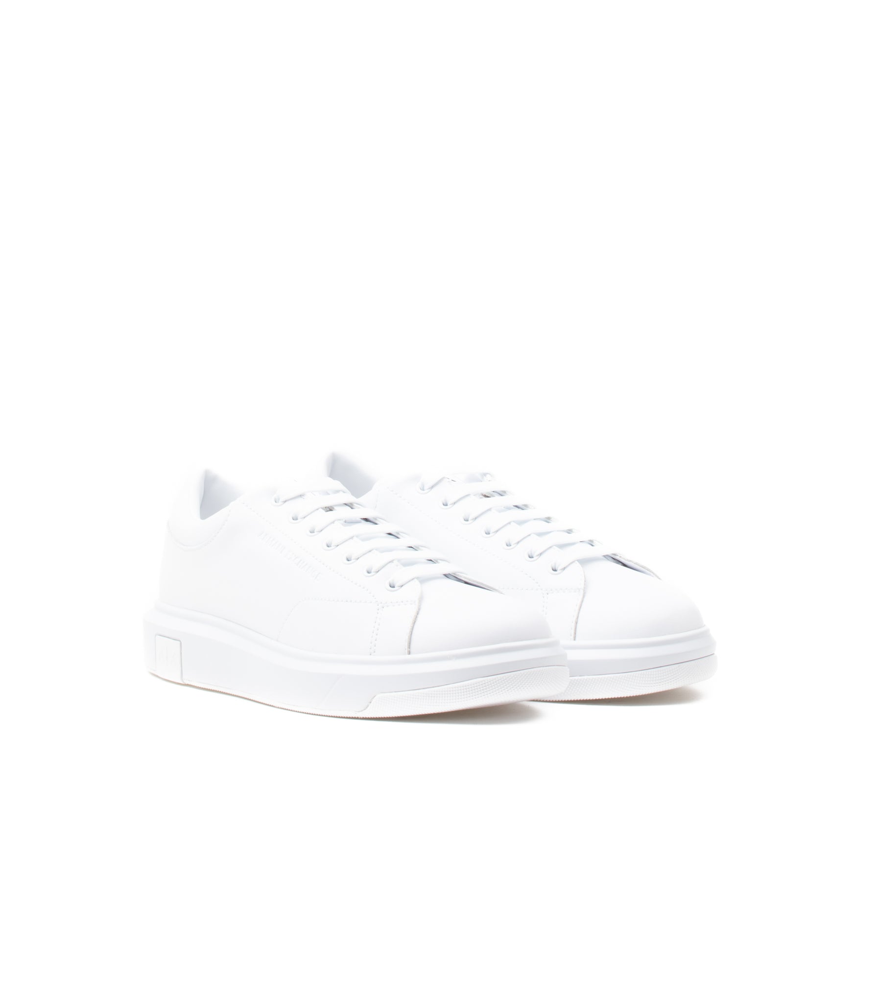 Armani X Man Leather Men's White Sneaker