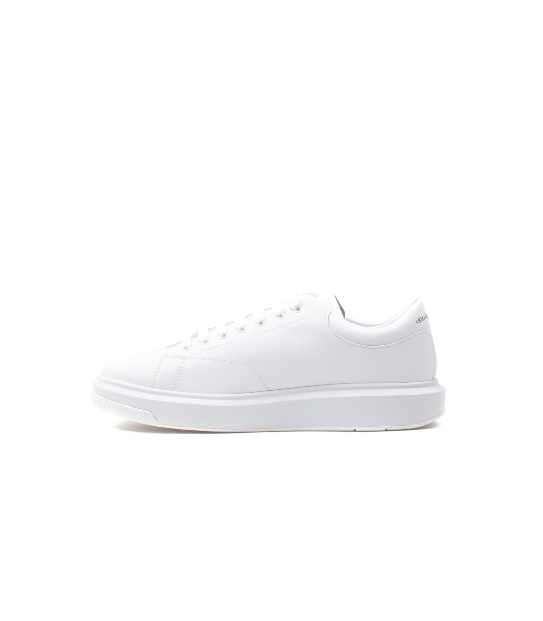 Armani X Man Leather Men's White Sneaker