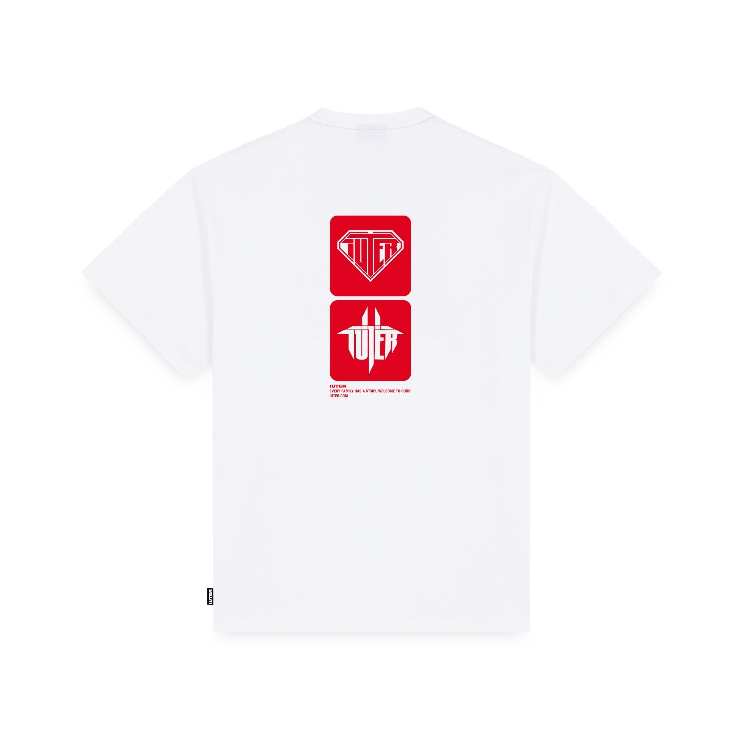 Iuter Tab Tee White T-Shirt