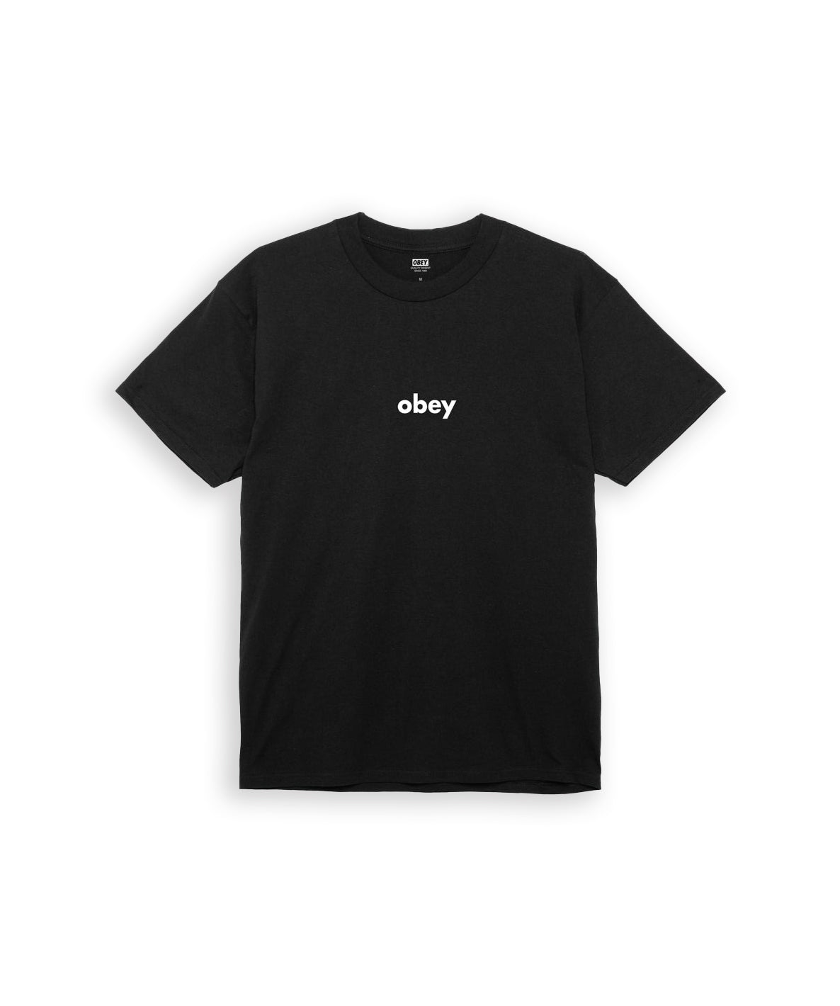 Obey Lower Case 2 T-Shirt Nera