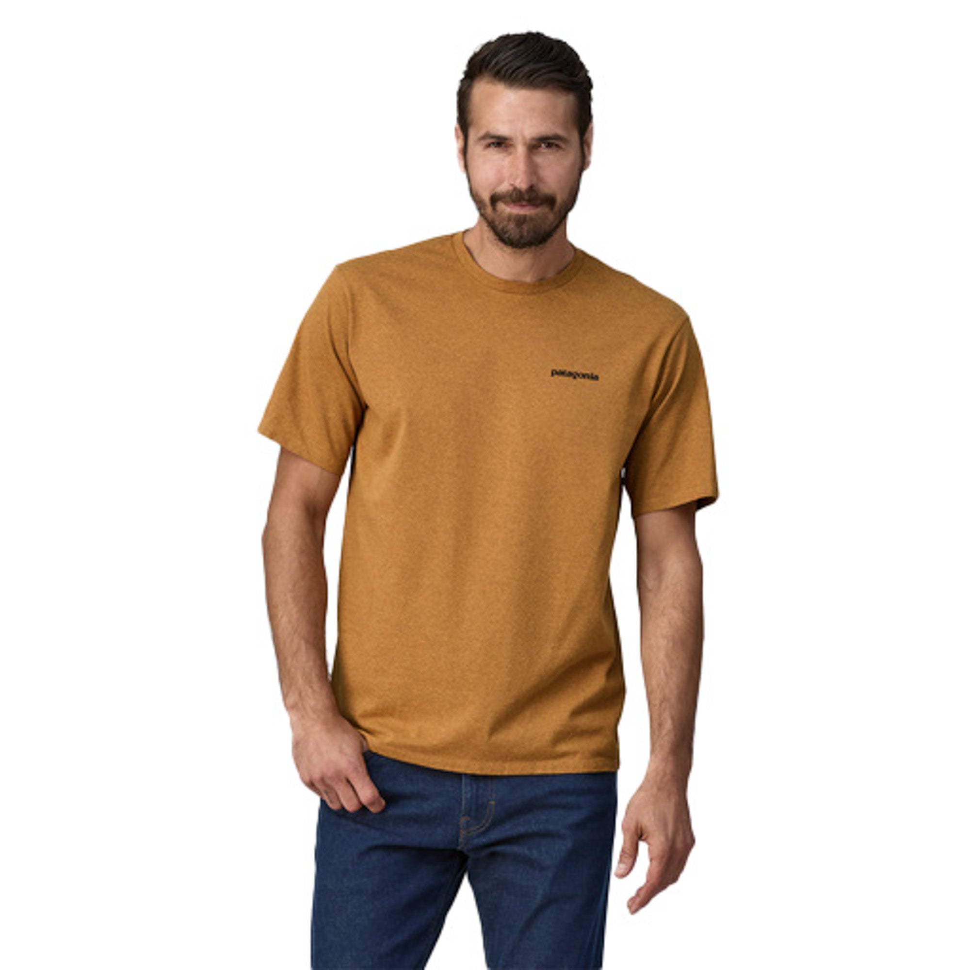 Patagonia Men'S P-6 Camel Logo T-Shirt