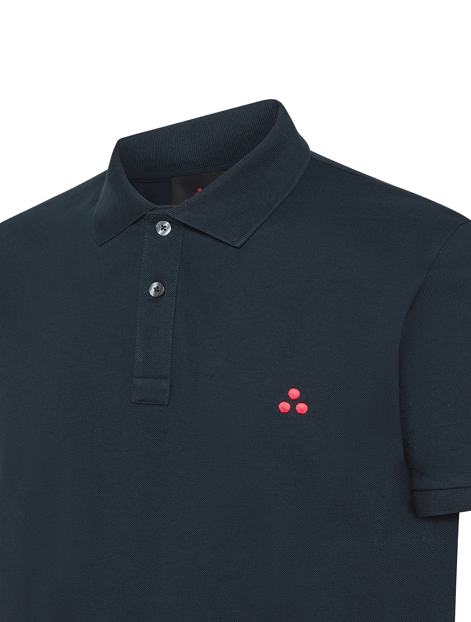 Peuterey Zeno Polo Shirt Solid Color Blue Men