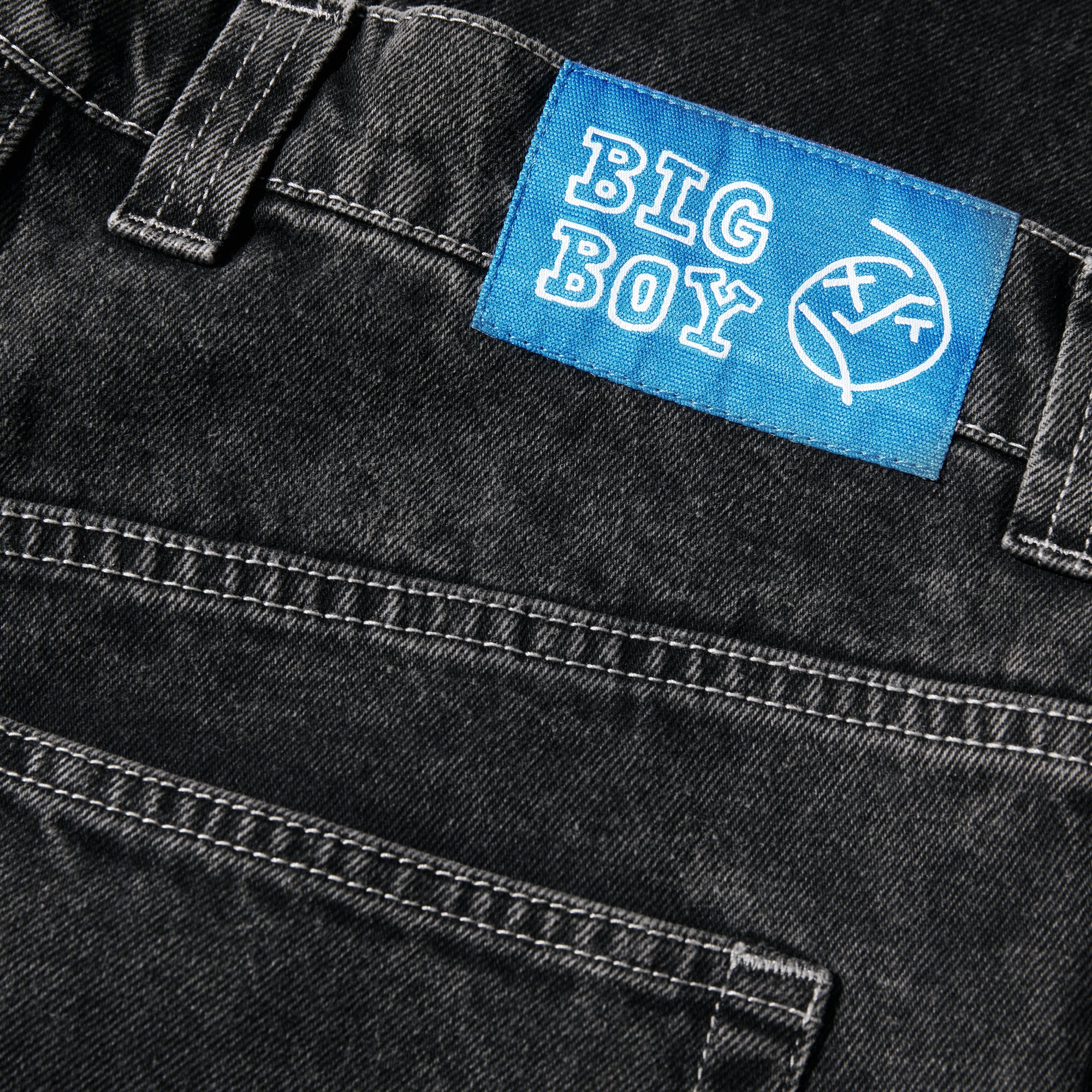 Polar Skate Big Boy Jeans Silver Black