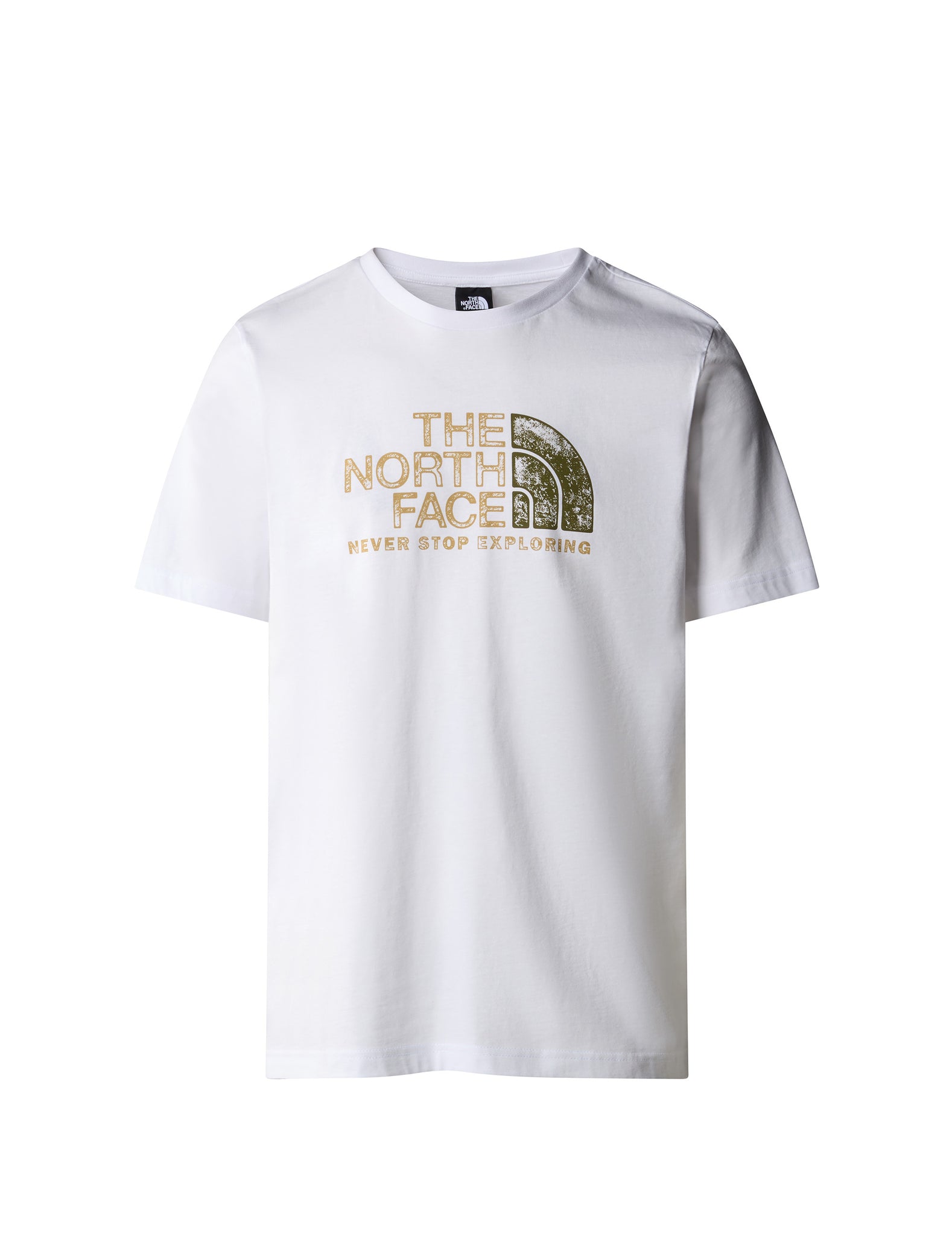 The North Face Men'S S/S Rust 2 Tee White
