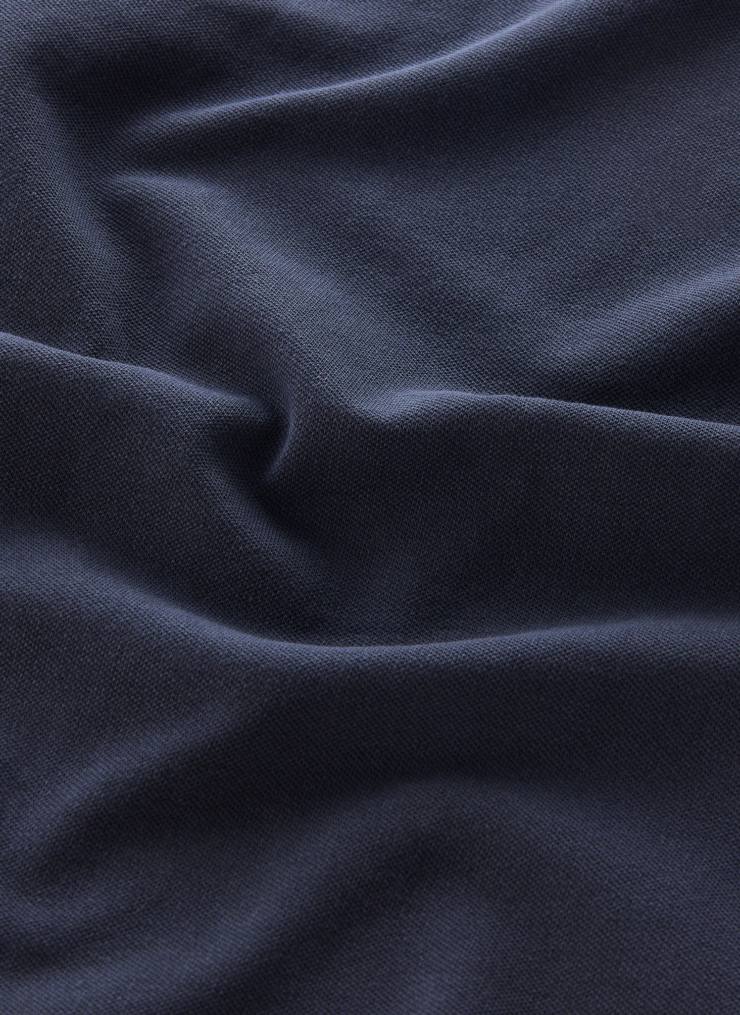 Woolrich Mackinack Garment Dyed Polo Shirt Blue Men