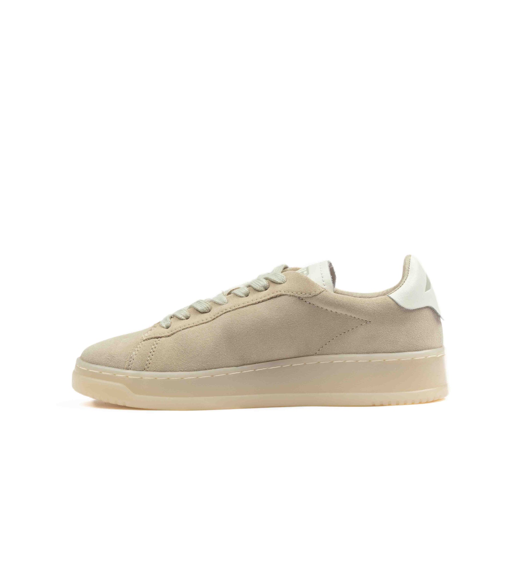 Autry Dallas Low Wom Suede Beige Donna