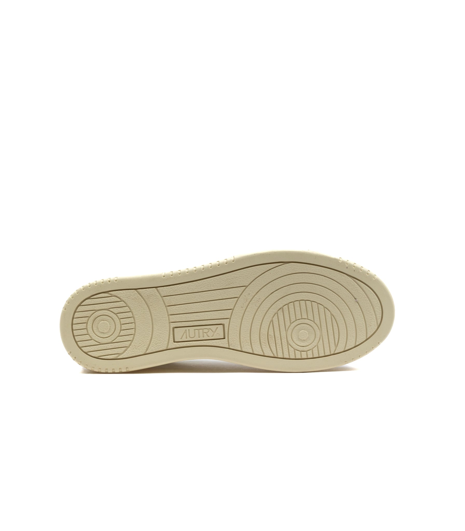 Autry Autry Medalist Low Pelle Suede Bianca Tearose