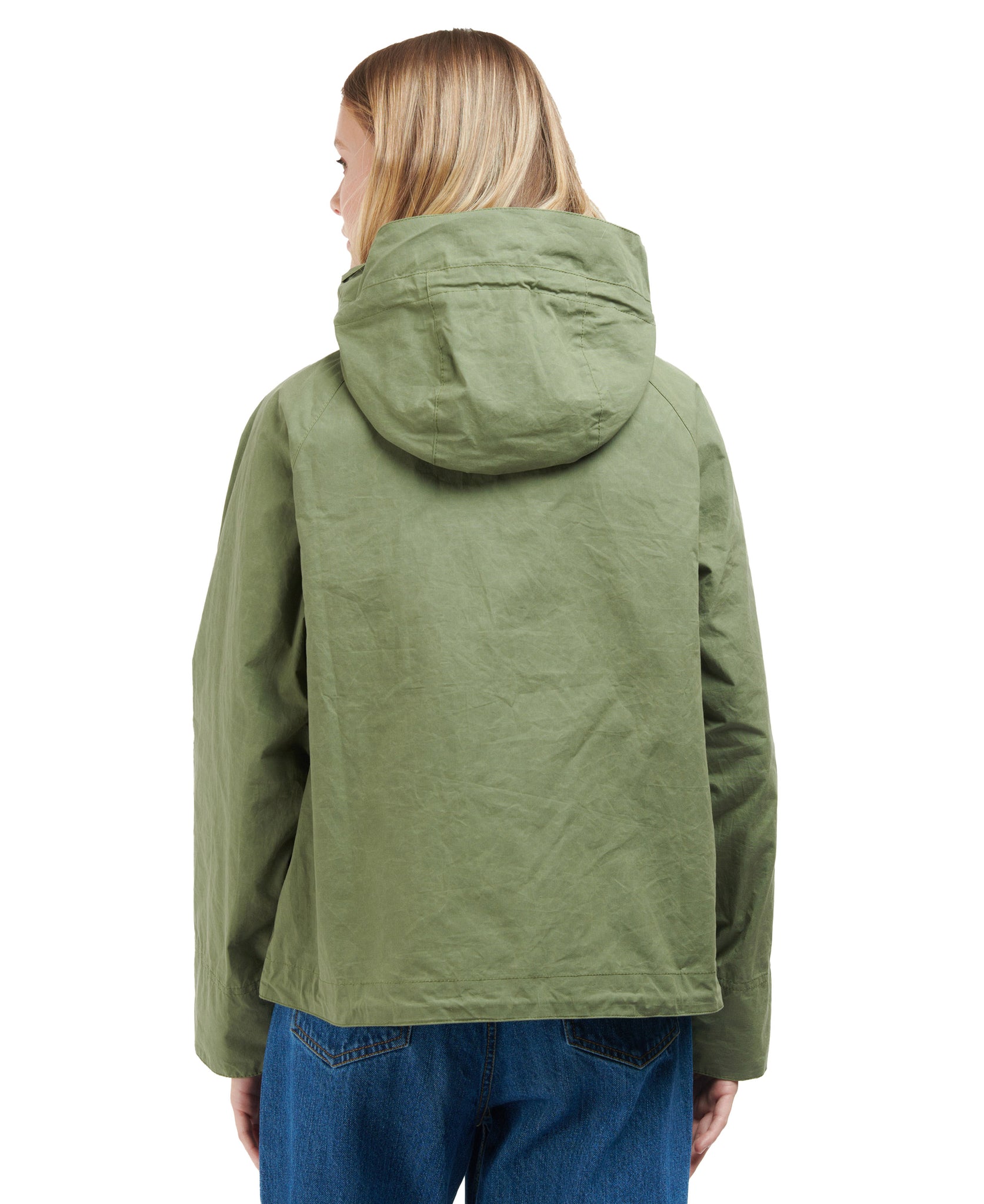 Barbour Giacca Nith Showerproof Verde Salvia Donna