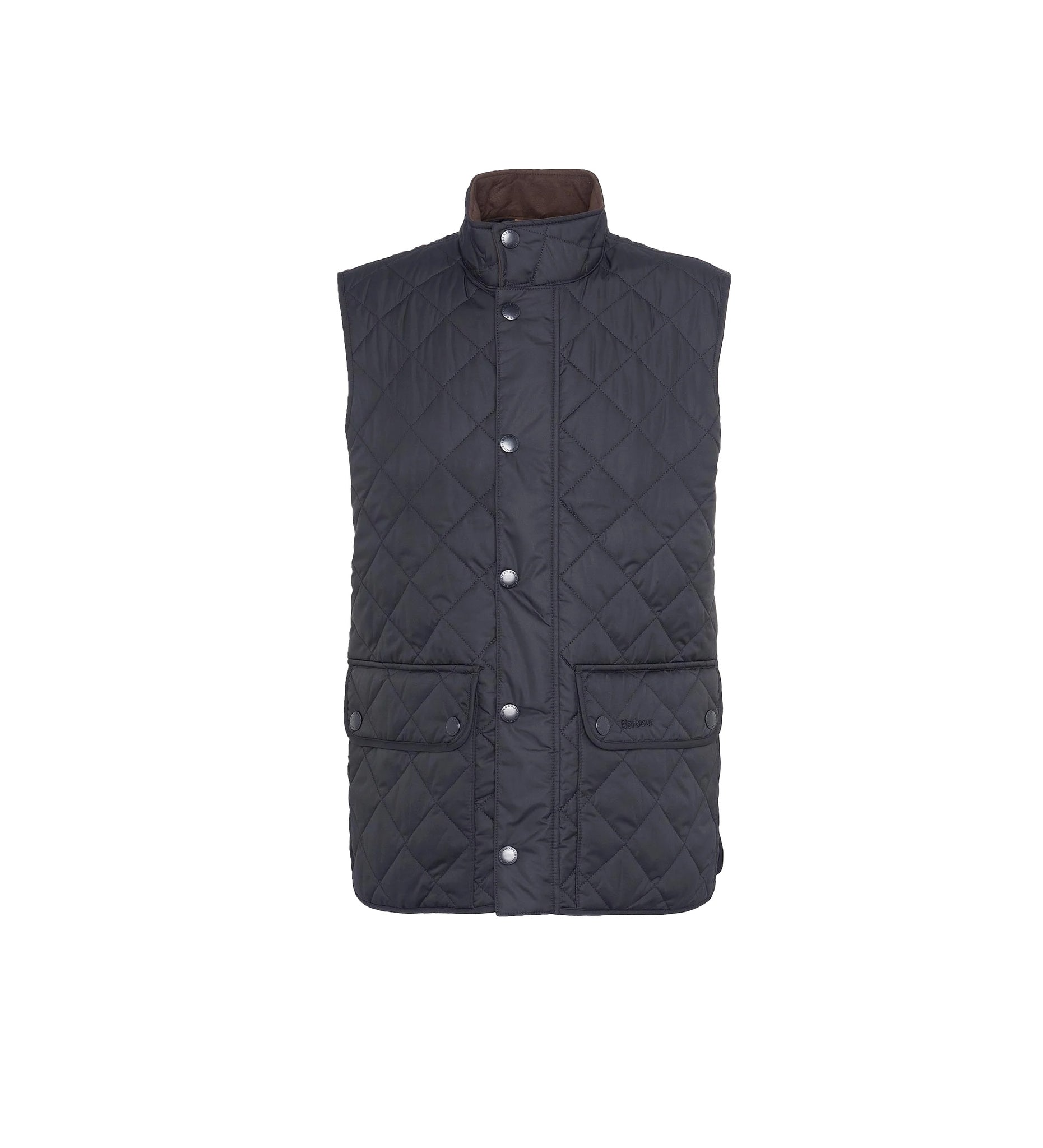 Barbour Gilet Trapuntato Blu Uomo