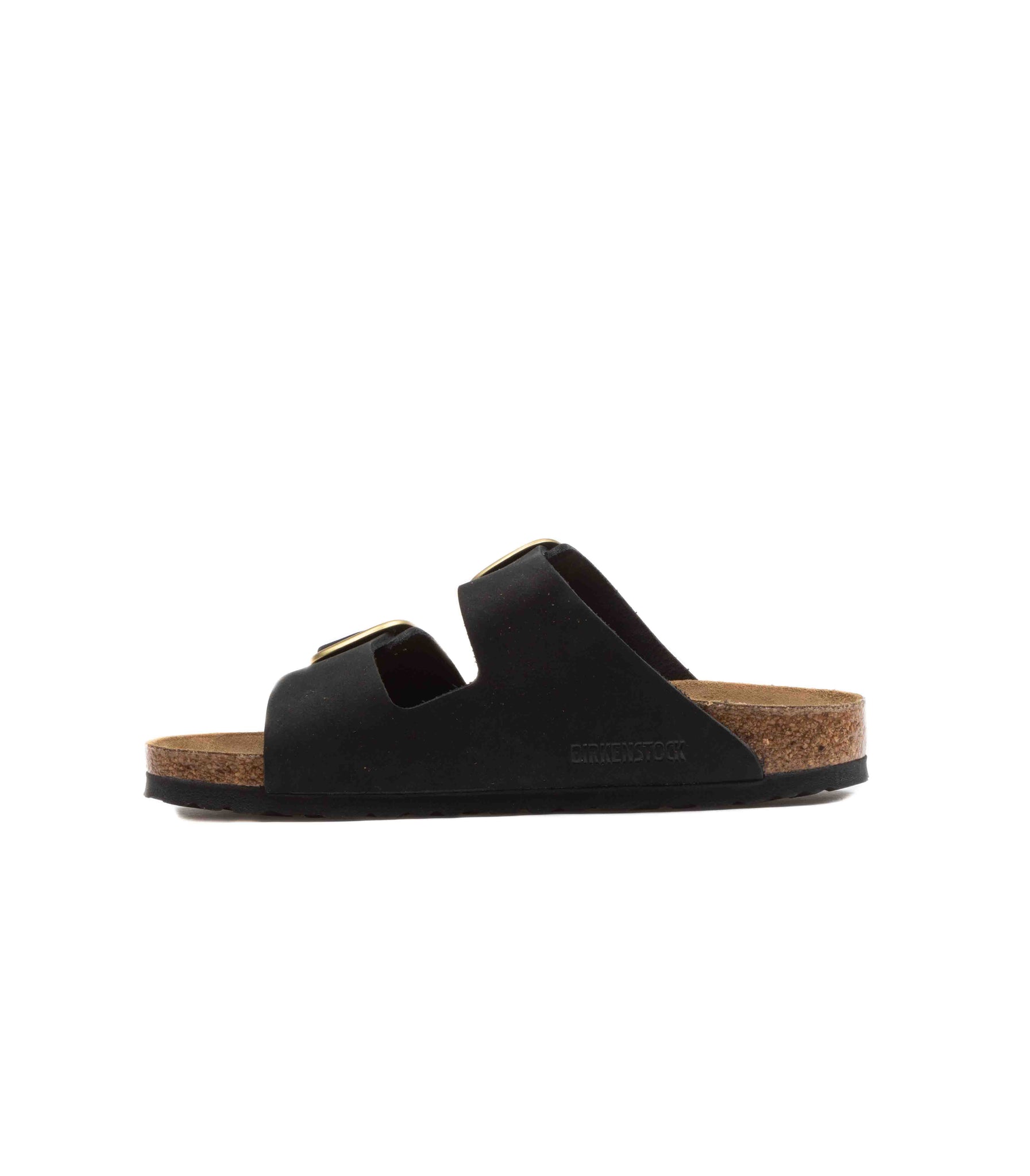 Birkenstock Arizona Big Buckle Nubuck Black Gold