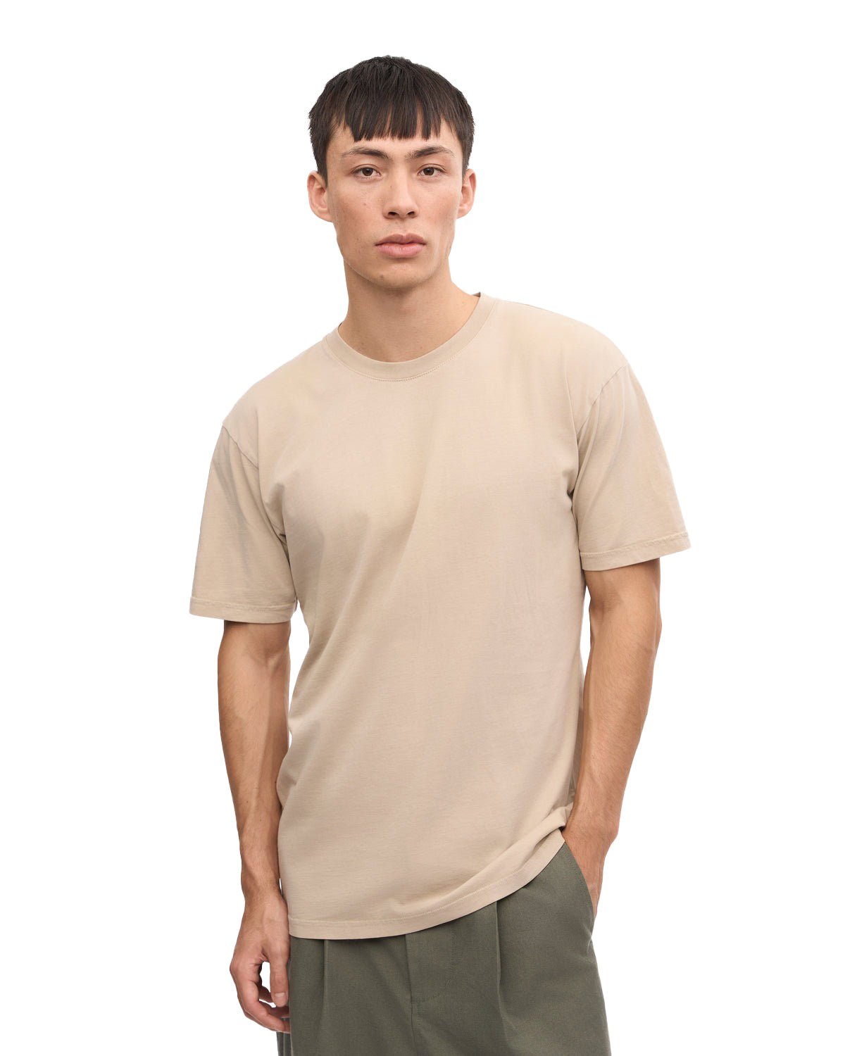 Classic Organic Tee Oyster Grey
