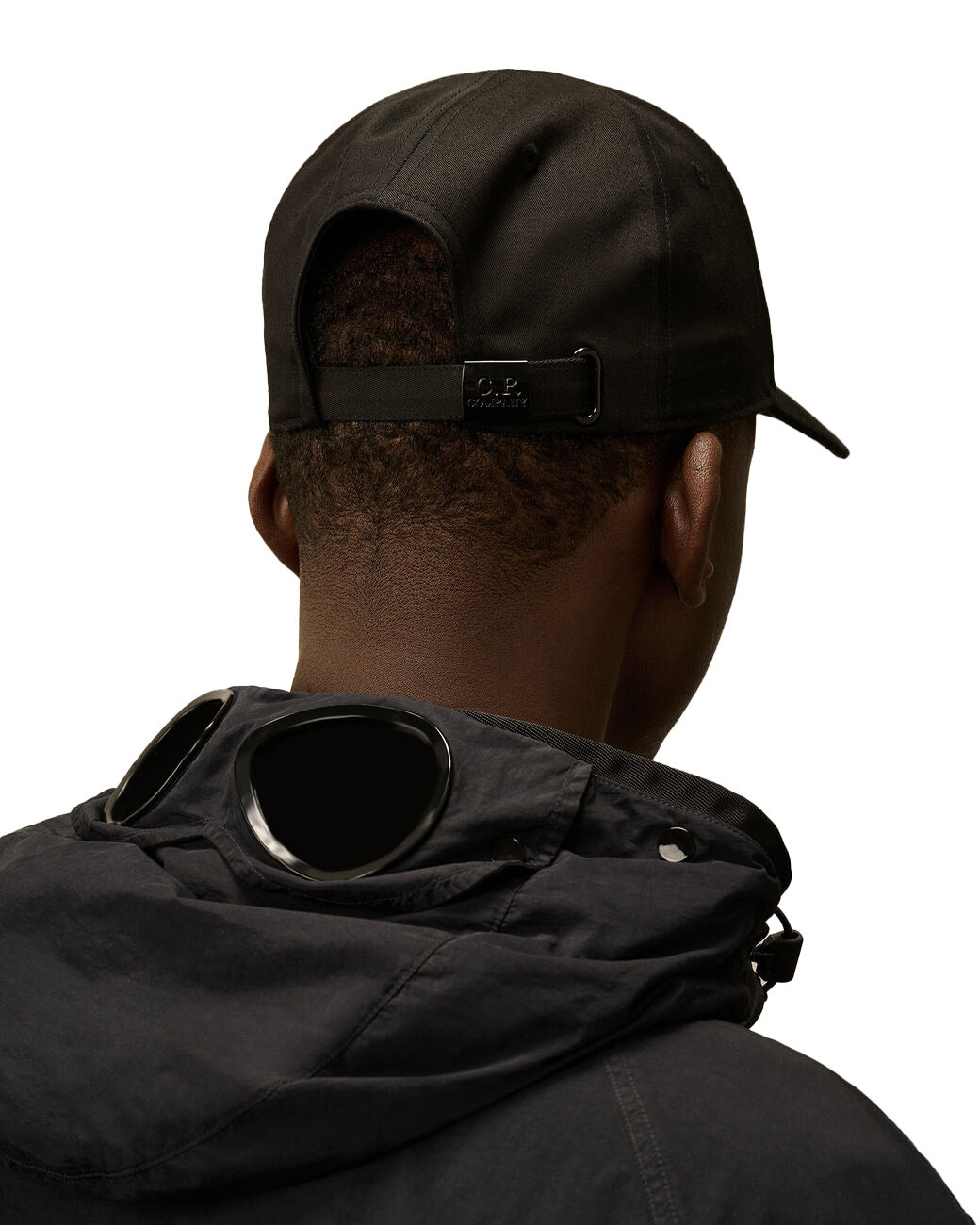 C.P. Company Gabardine Logo Cap Nero