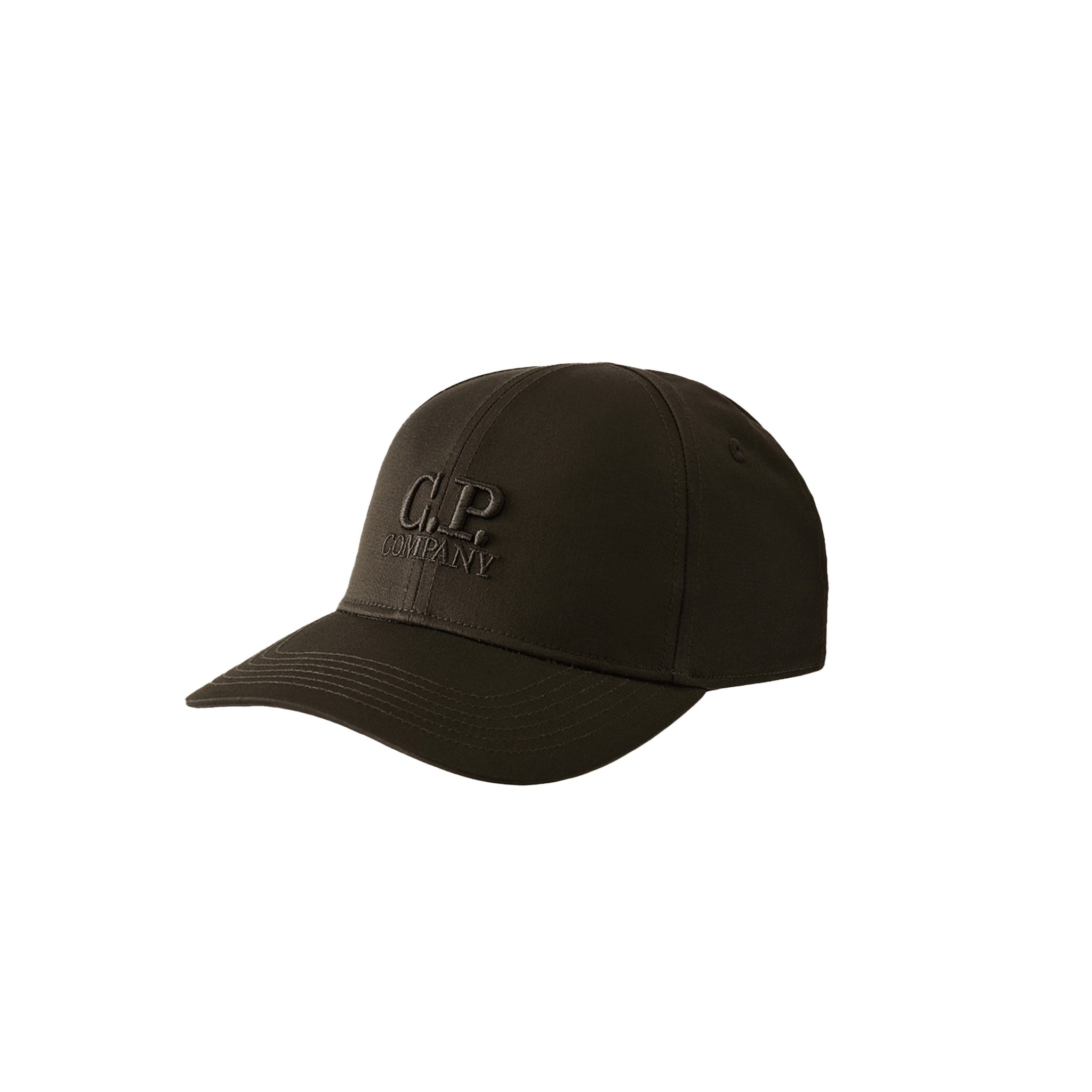 C.P. Company Gabardine Logo Cap Nero