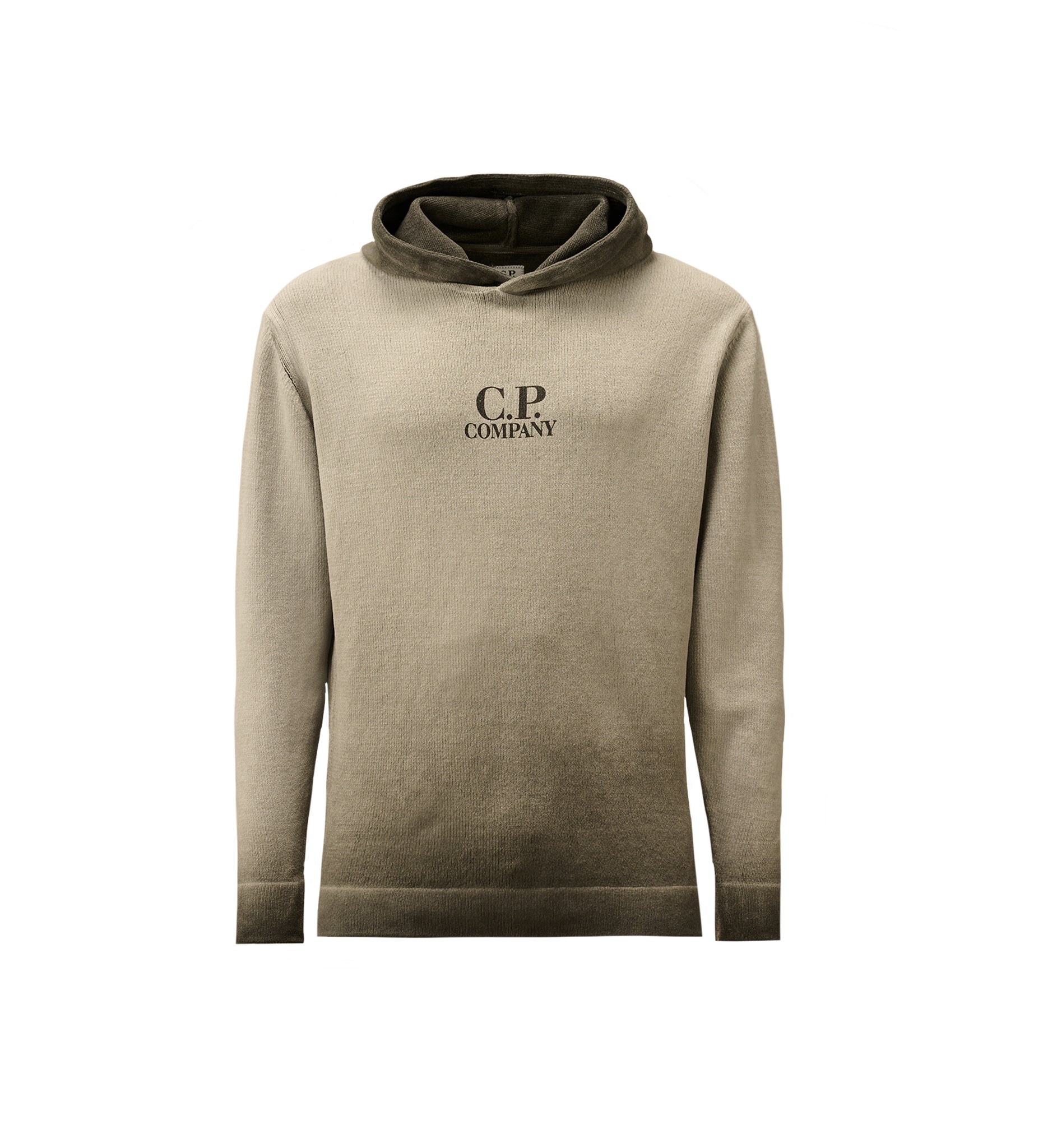 CP Company Cotton Chenille Reverse Plat Knitwear-Hooded