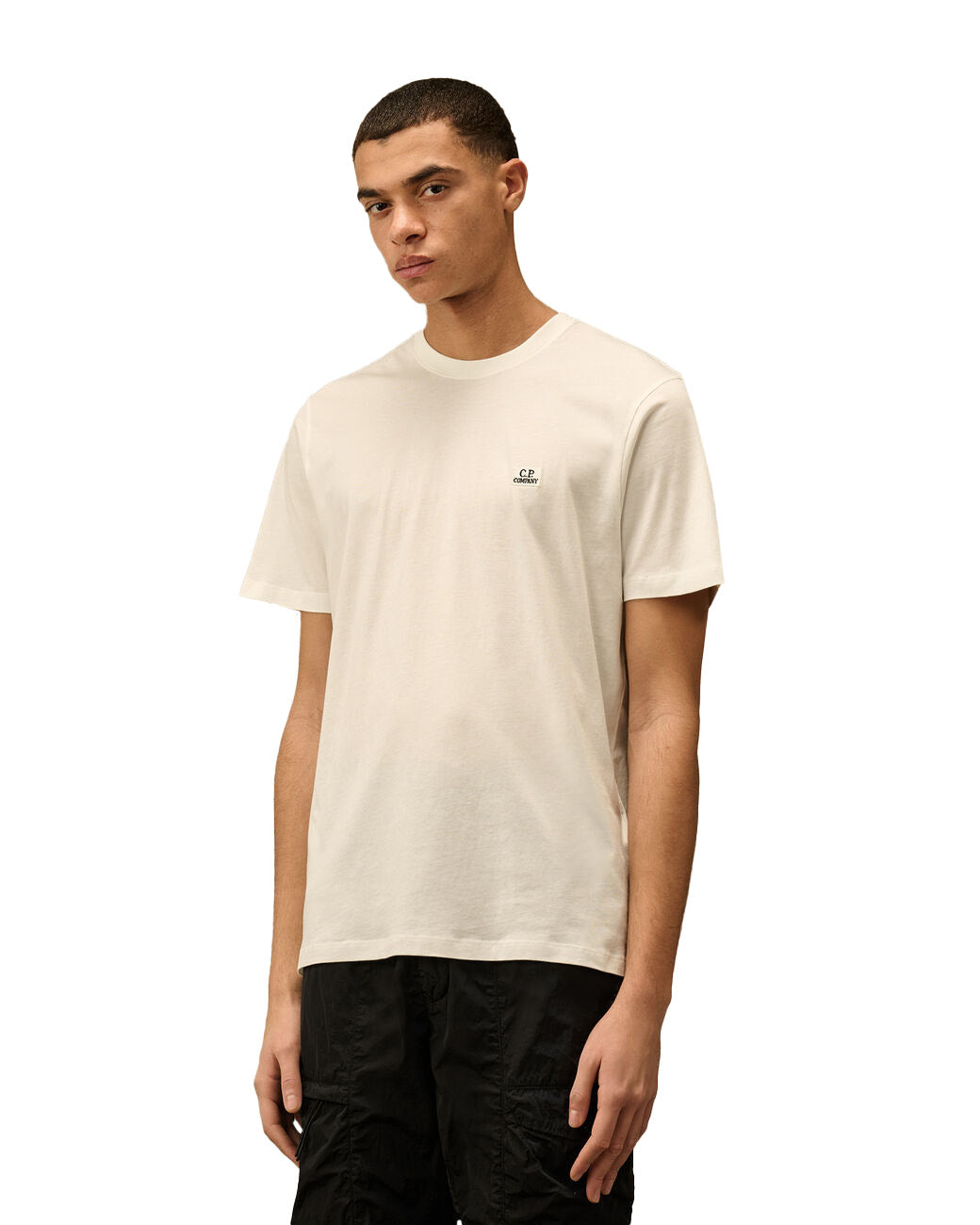 C.P. Company 30/1 Jersey Logo Patch T-Shirt