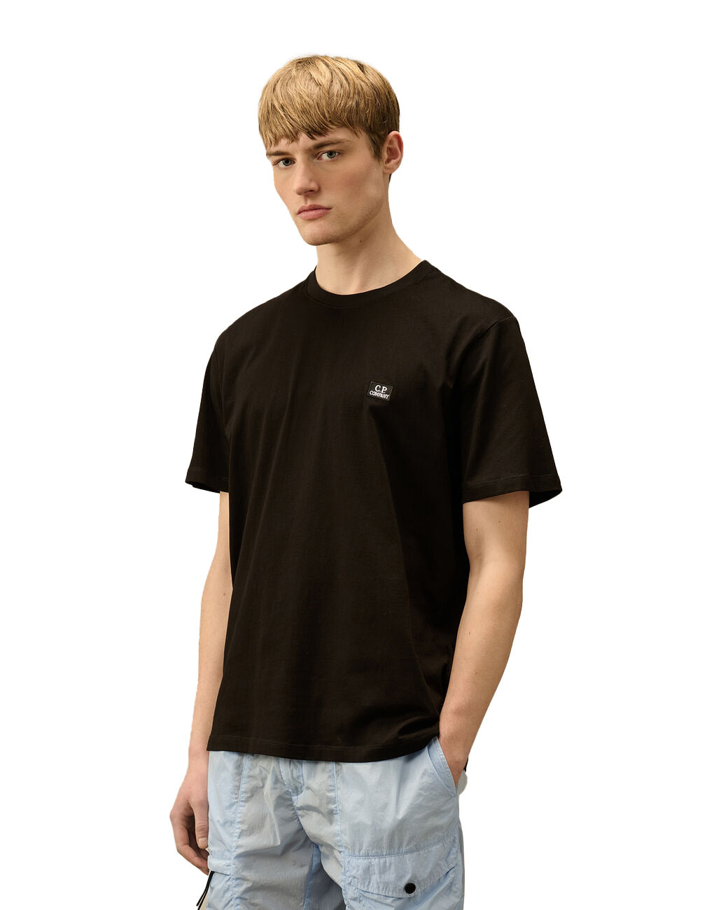 C.P. Company 30/1 Jersey Logo Patch T-Shirt