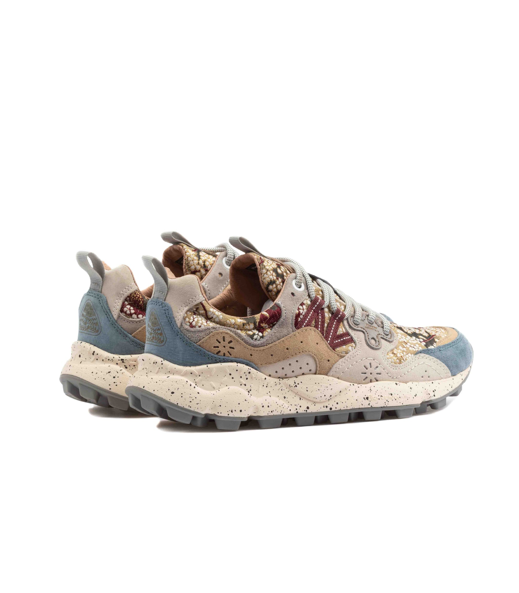 Flower Mountain Yamano3 Uni Nishijin-Ori Suede