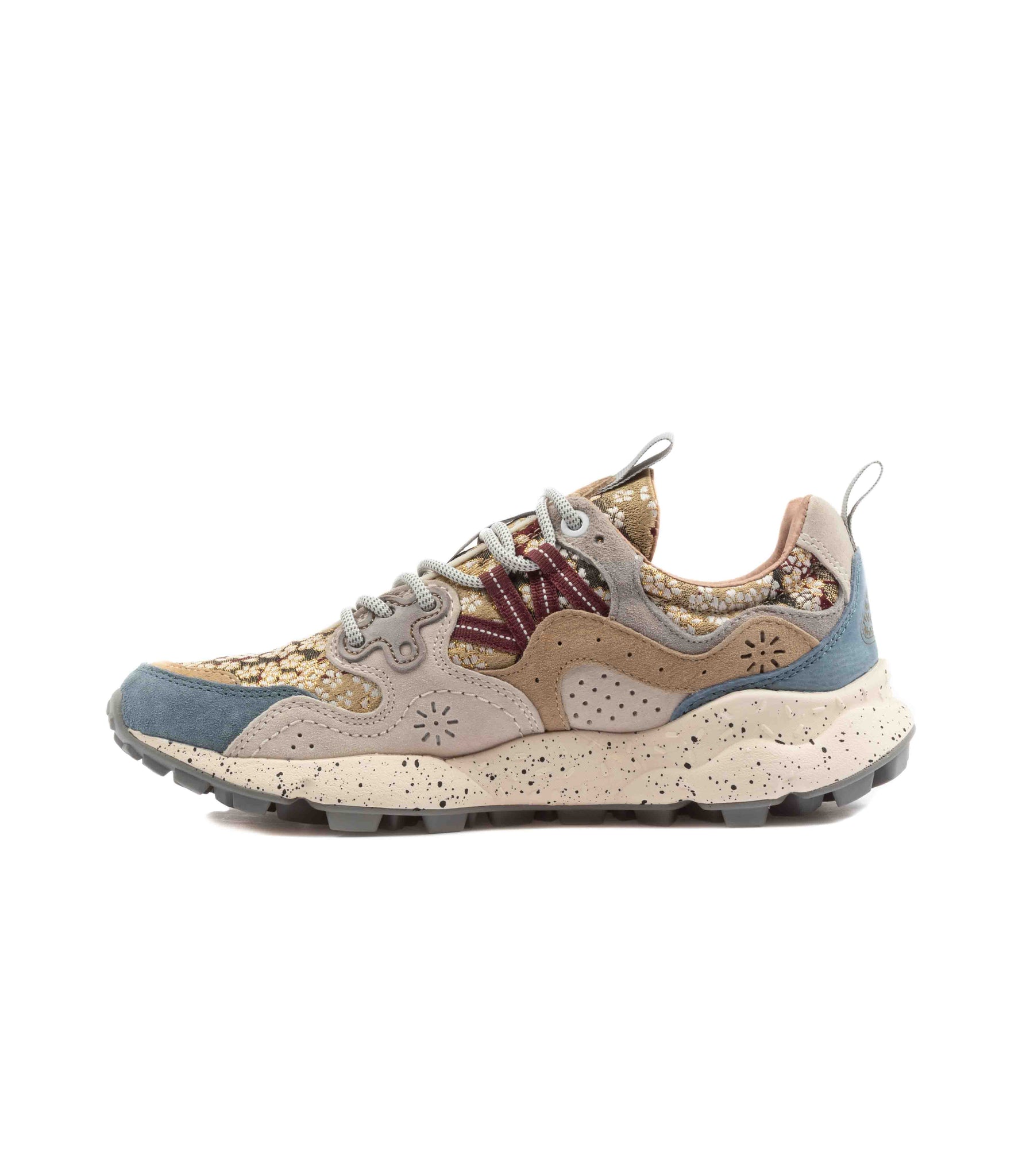 Flower Mountain Yamano3 Uni Nishijin-Ori Suede