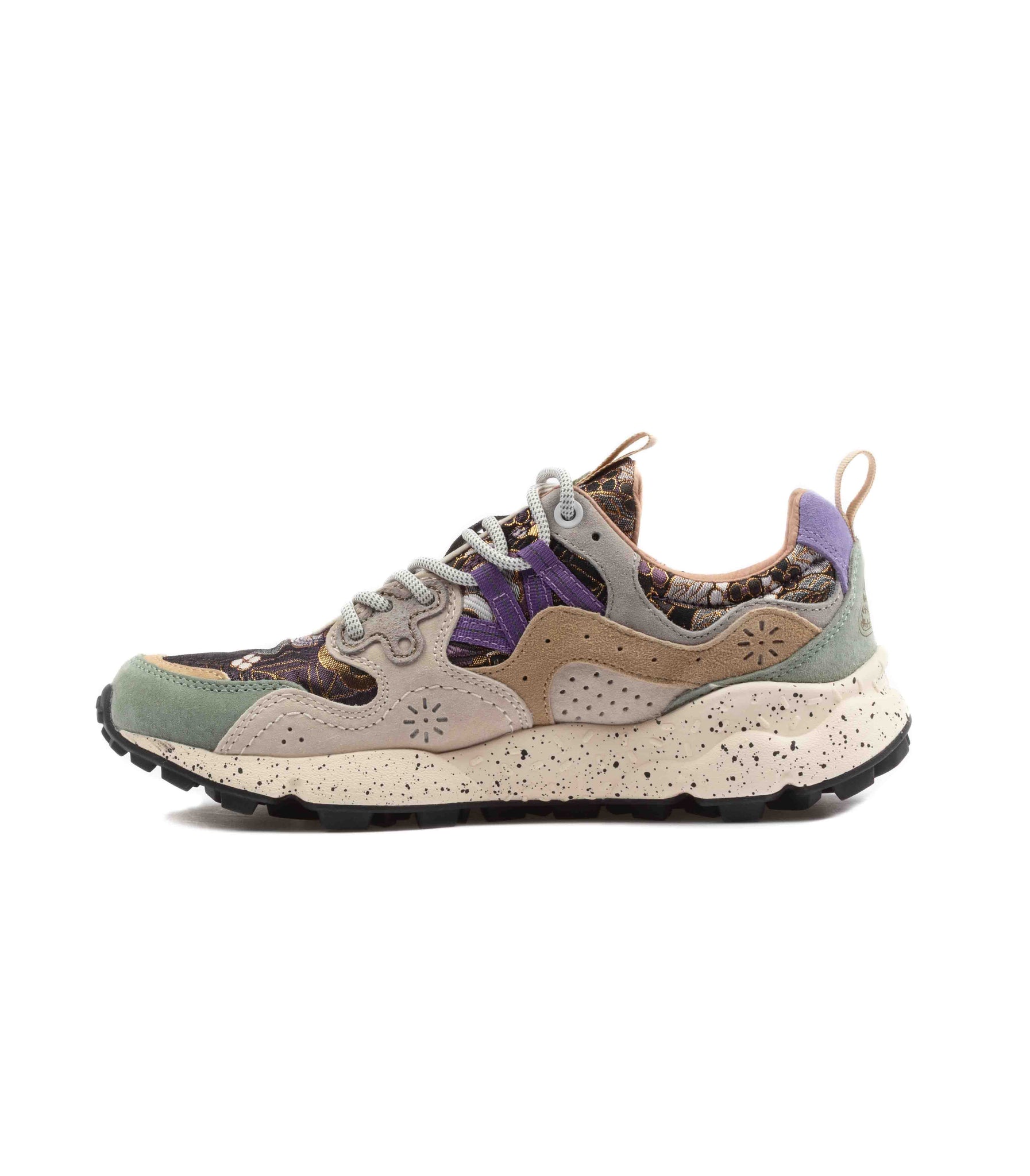 Flower Mountain Yamano3 Uni Nishijin-Ori Suede