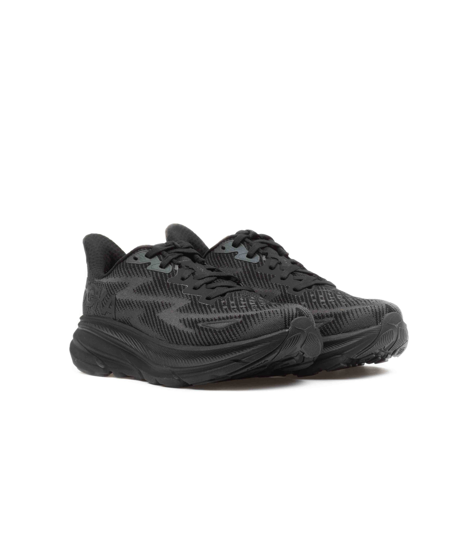 Hoka W Clifton 9 Black Donna