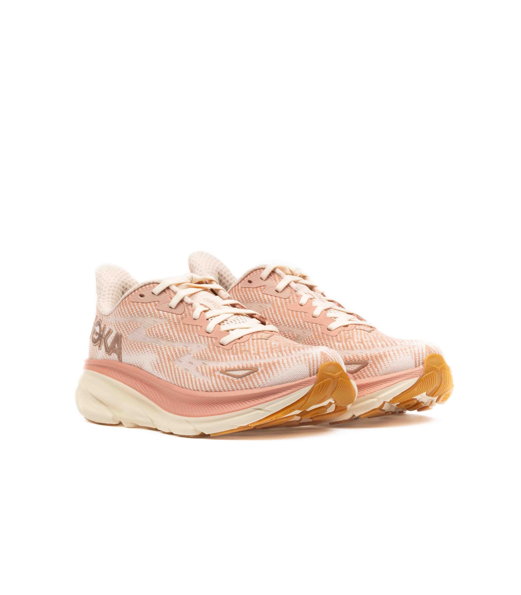 Hoka W Clifton 9 Sandstone Cream Donna