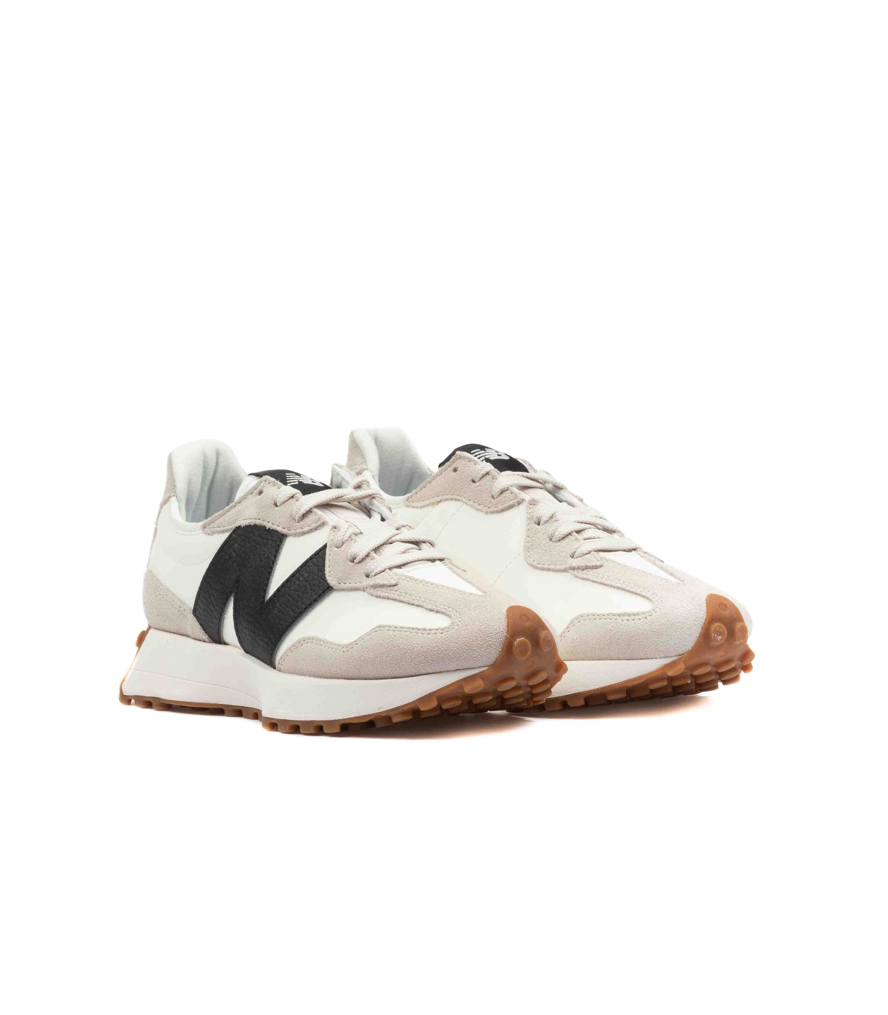 New Balance 327 Bianco Nero Donna