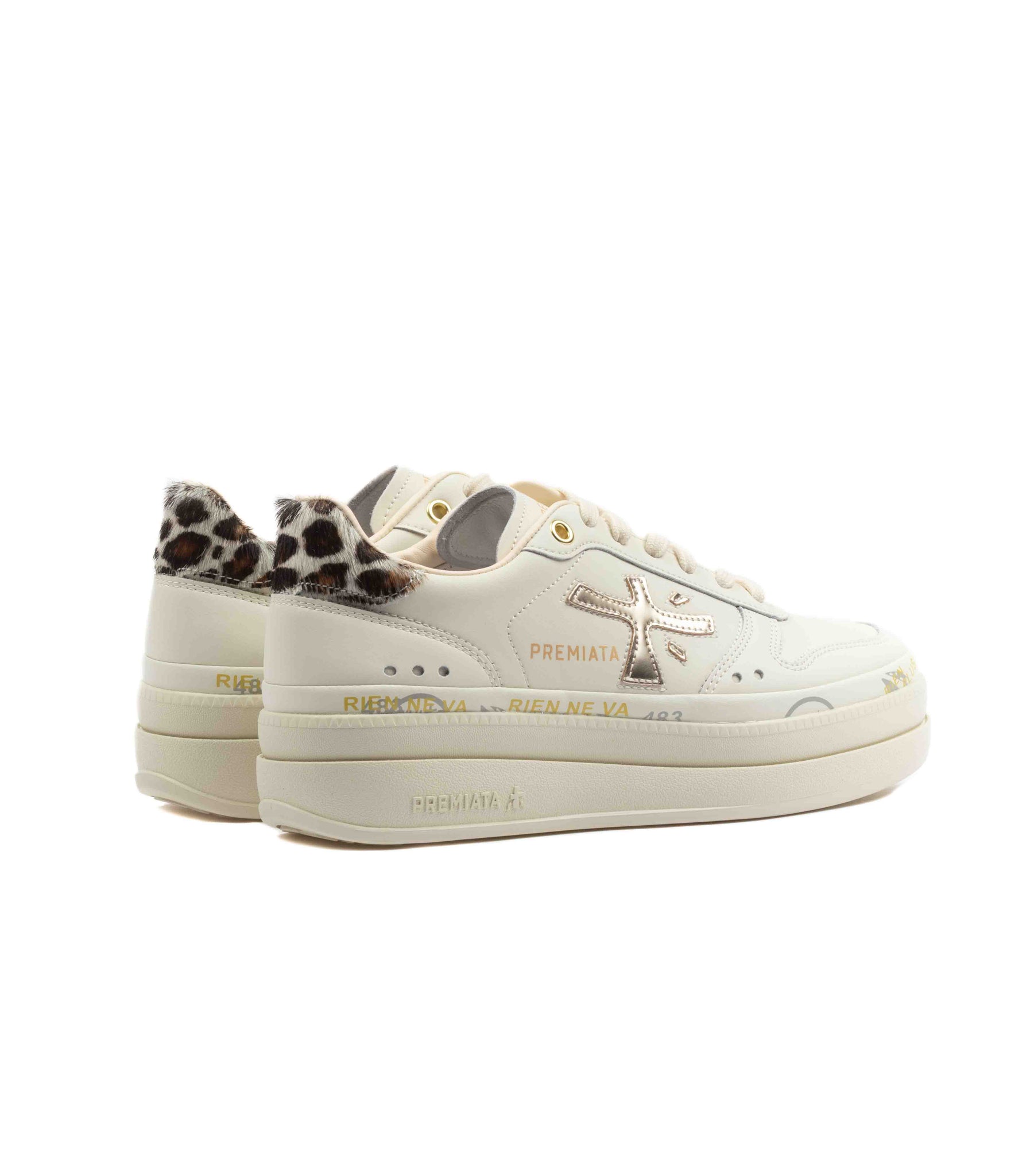 Premiata 7441 Micol Pelle Latte
