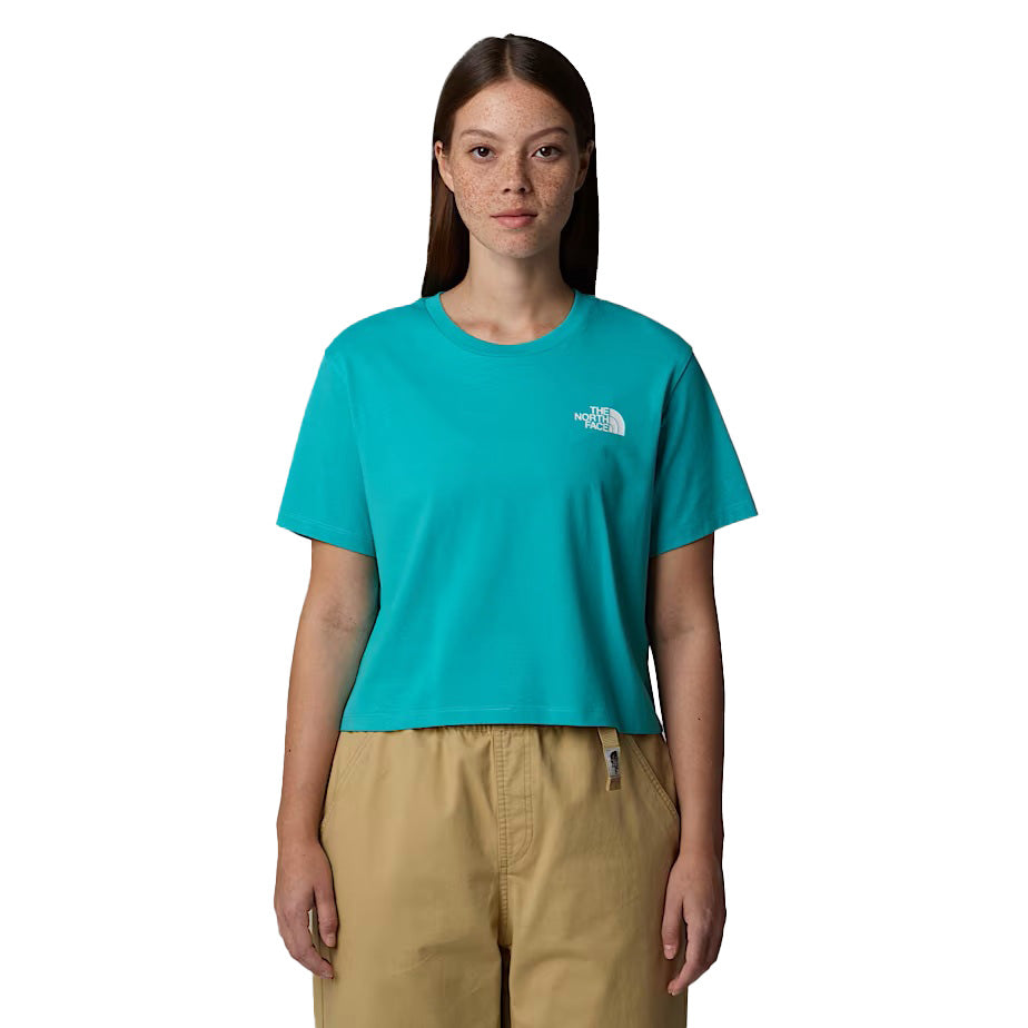 The North Face Women’S Simple Dome Cropped Slim Tee