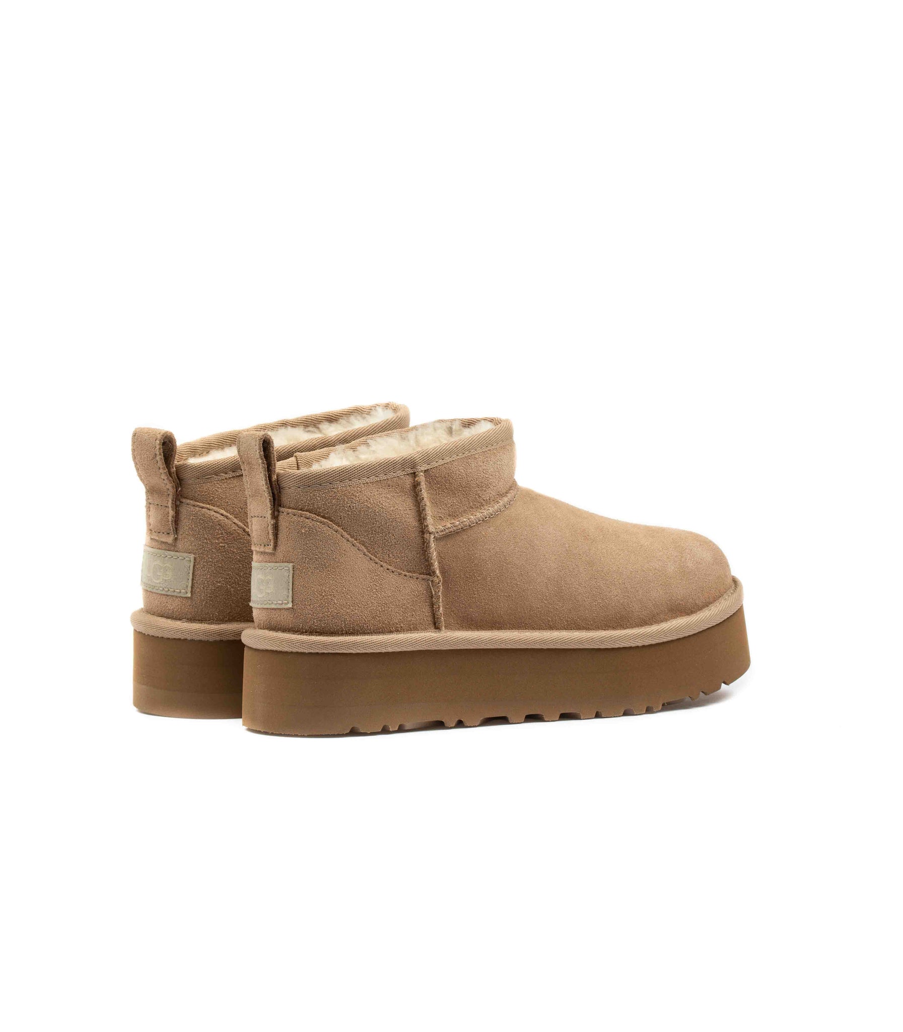 Ugg Classic Ultra Mini Platform Sabbia Bambina